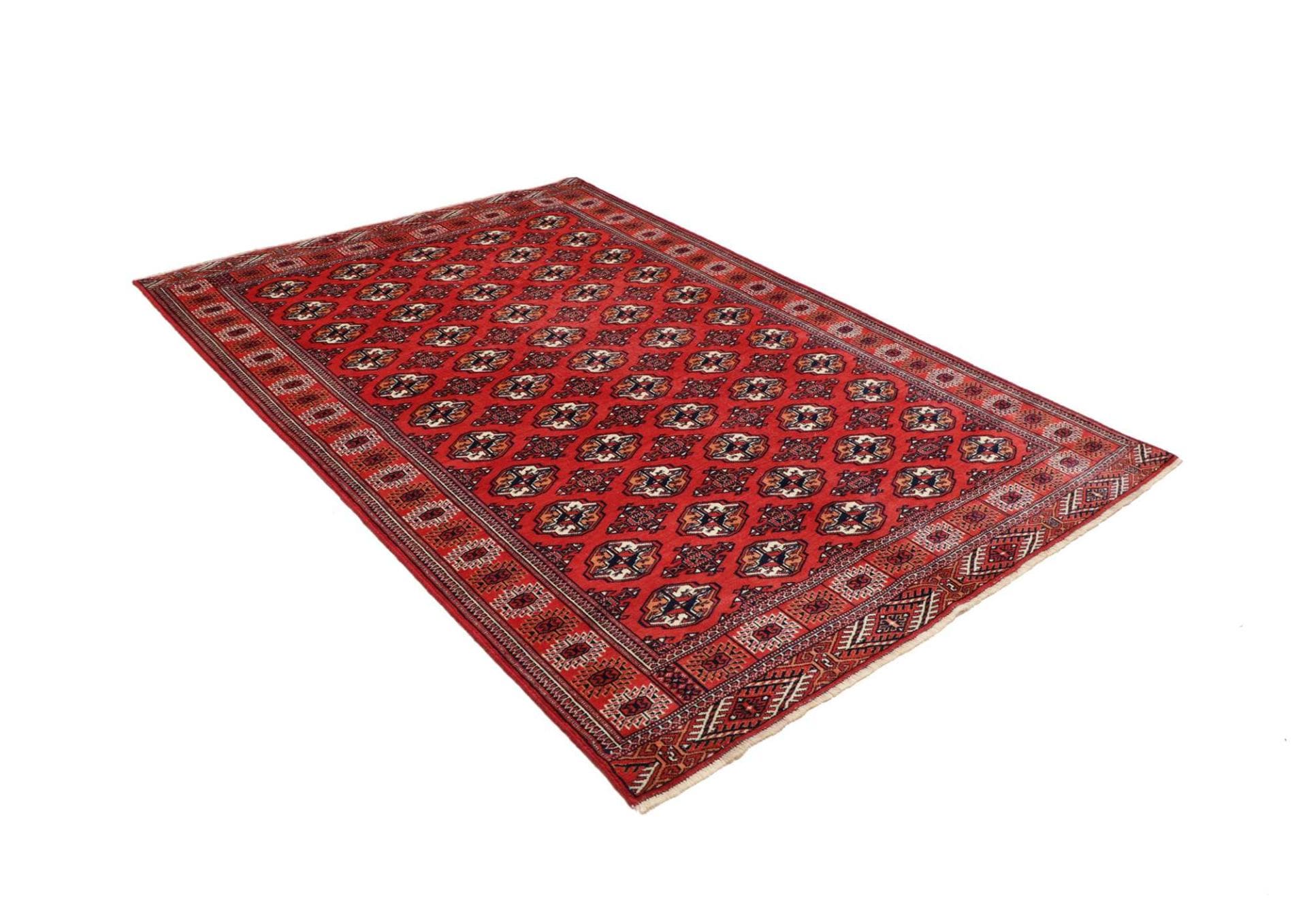Handgeknüpfter Turkmen Perserteppich 153 × 217 cm