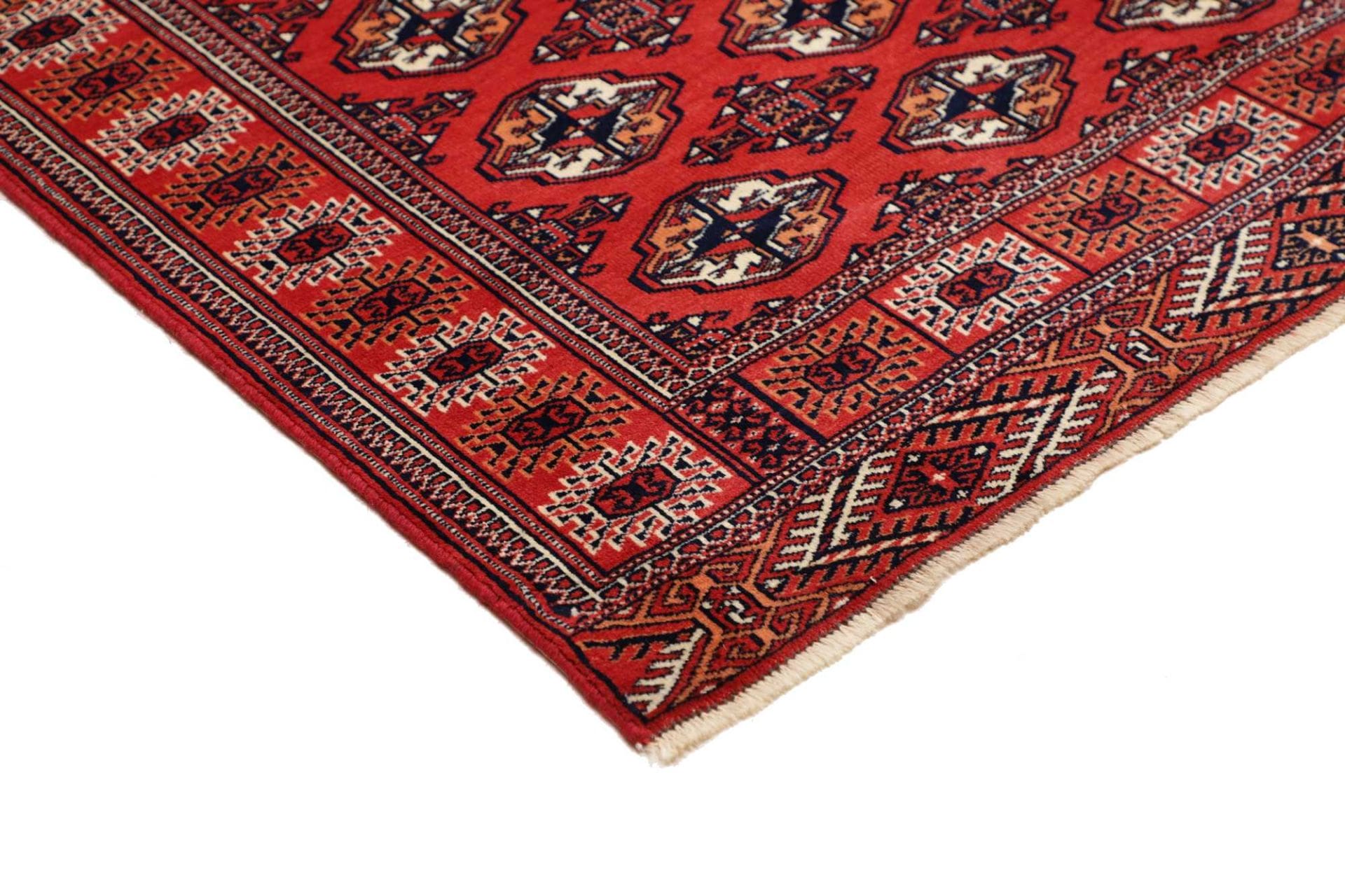 Handgeknüpfter Turkmen Perserteppich 153 × 217 cm