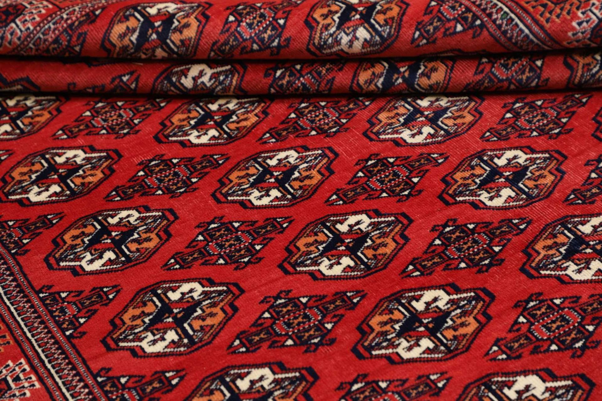 Handgeknüpfter Turkmen Perserteppich 153 × 217 cm