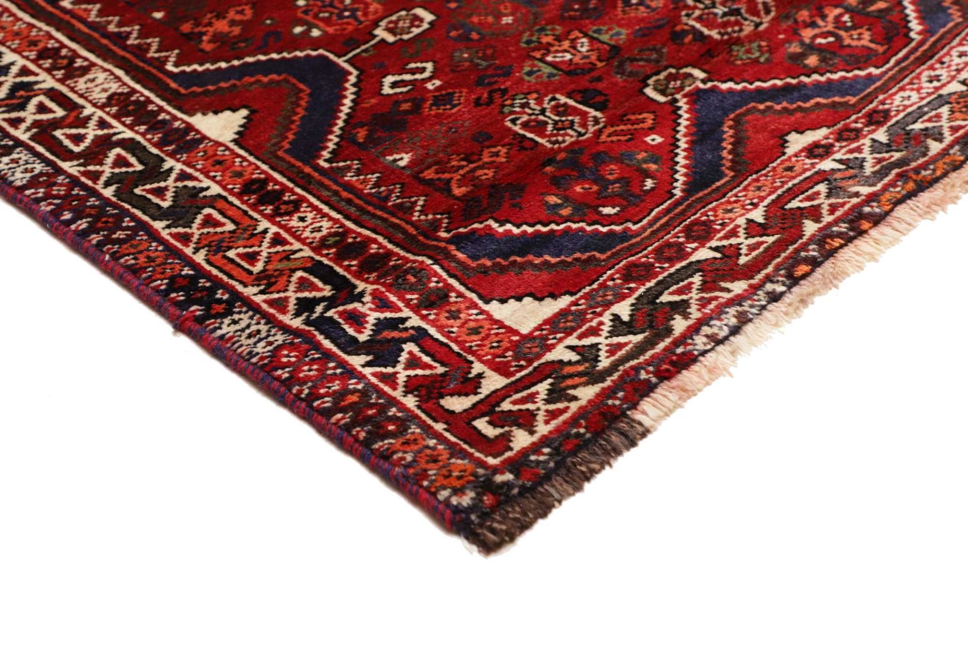 Shiraz Perserteppich 173 × 245 cm aus Wolle, handgeknüpft