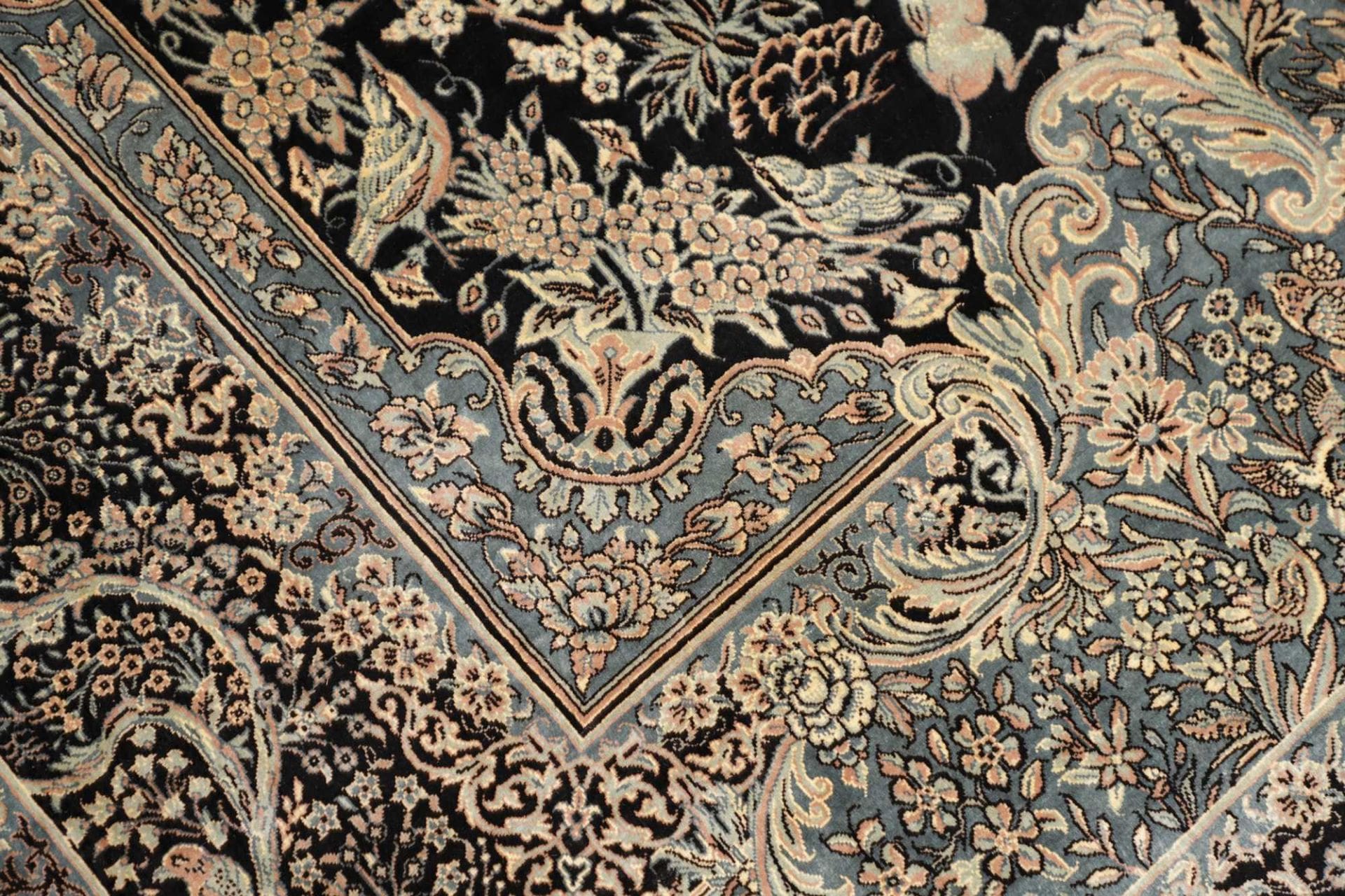 Handgeknüpfter Ghom Perserteppich 140 × 202 cm