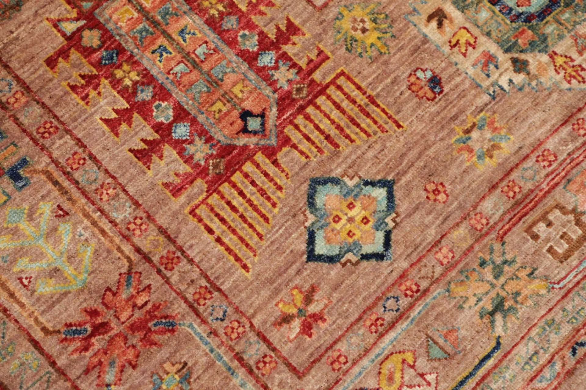 Handgeknüpfter Samarkand Orientteppich, 154 × 203 cm, Wolle