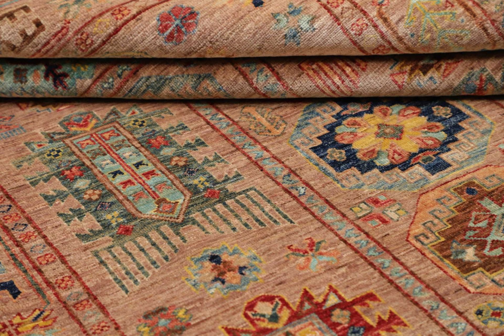 Handgeknüpfter Samarkand Orientteppich, 154 × 203 cm, Wolle