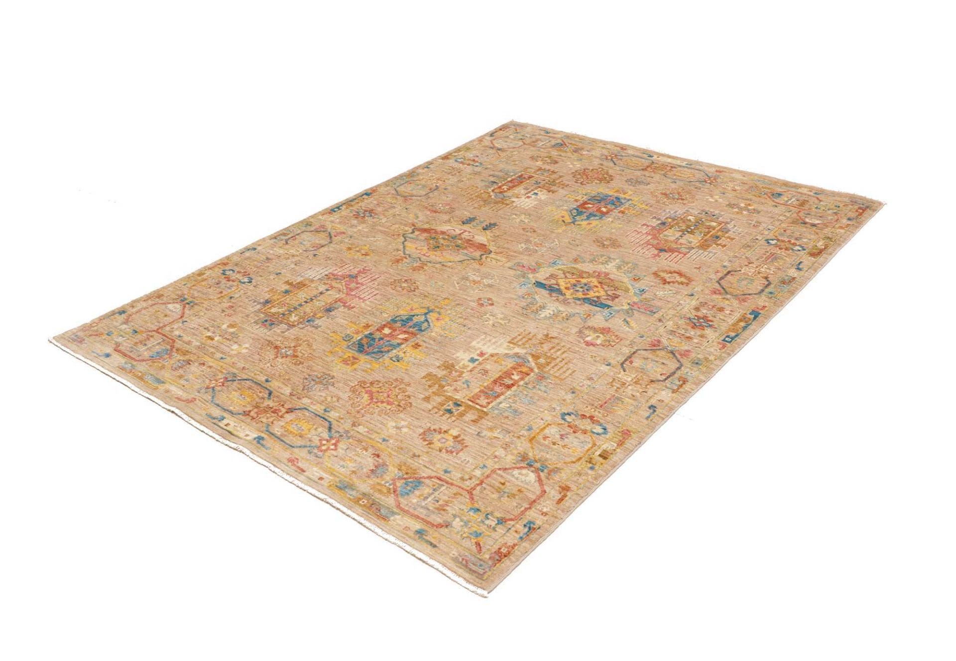 Samarkand Orientteppich 153 × 197 cm aus Wolle, handgeknüpft