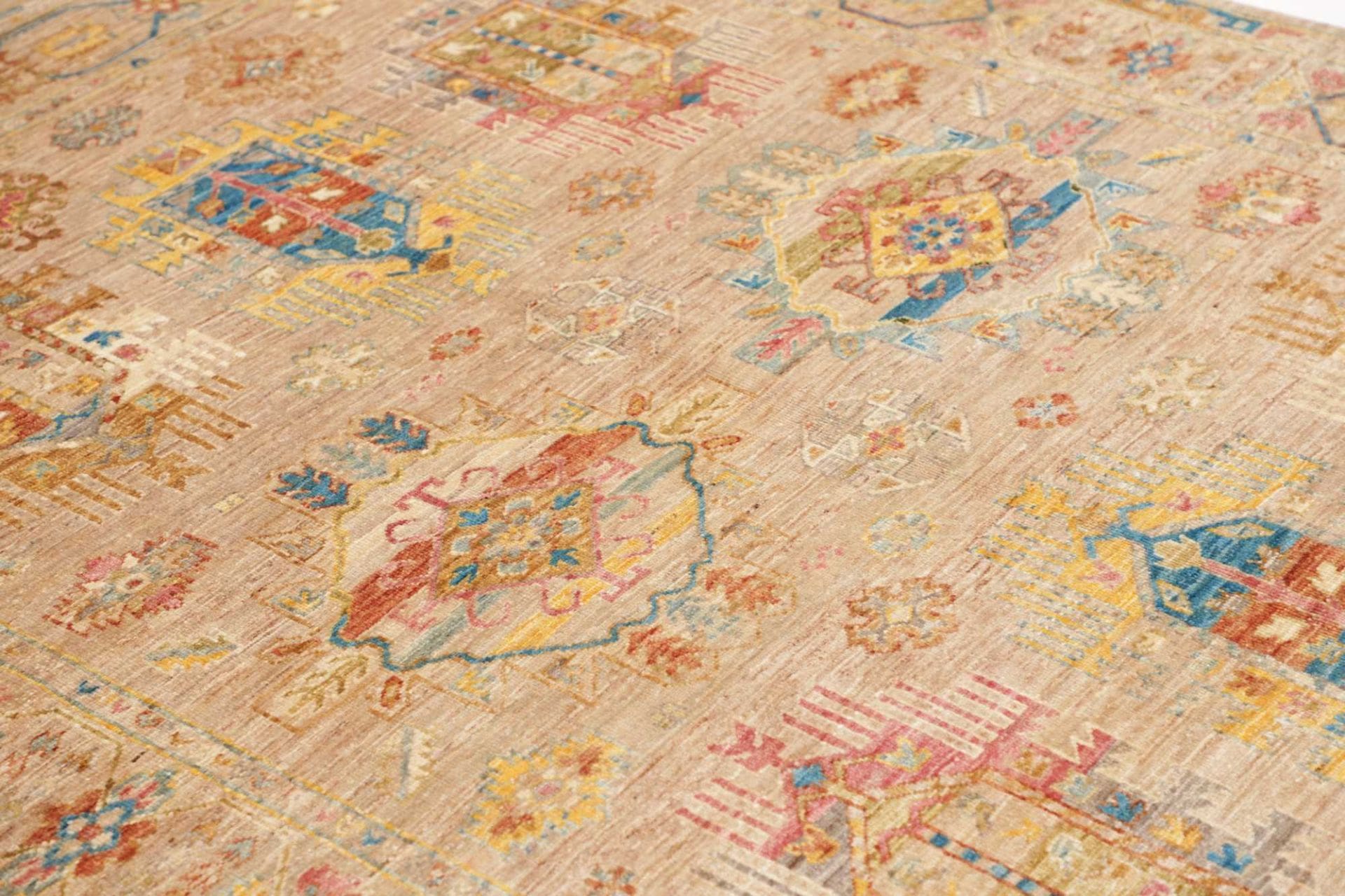 Samarkand Orientteppich 153 × 197 cm aus Wolle, handgeknüpft