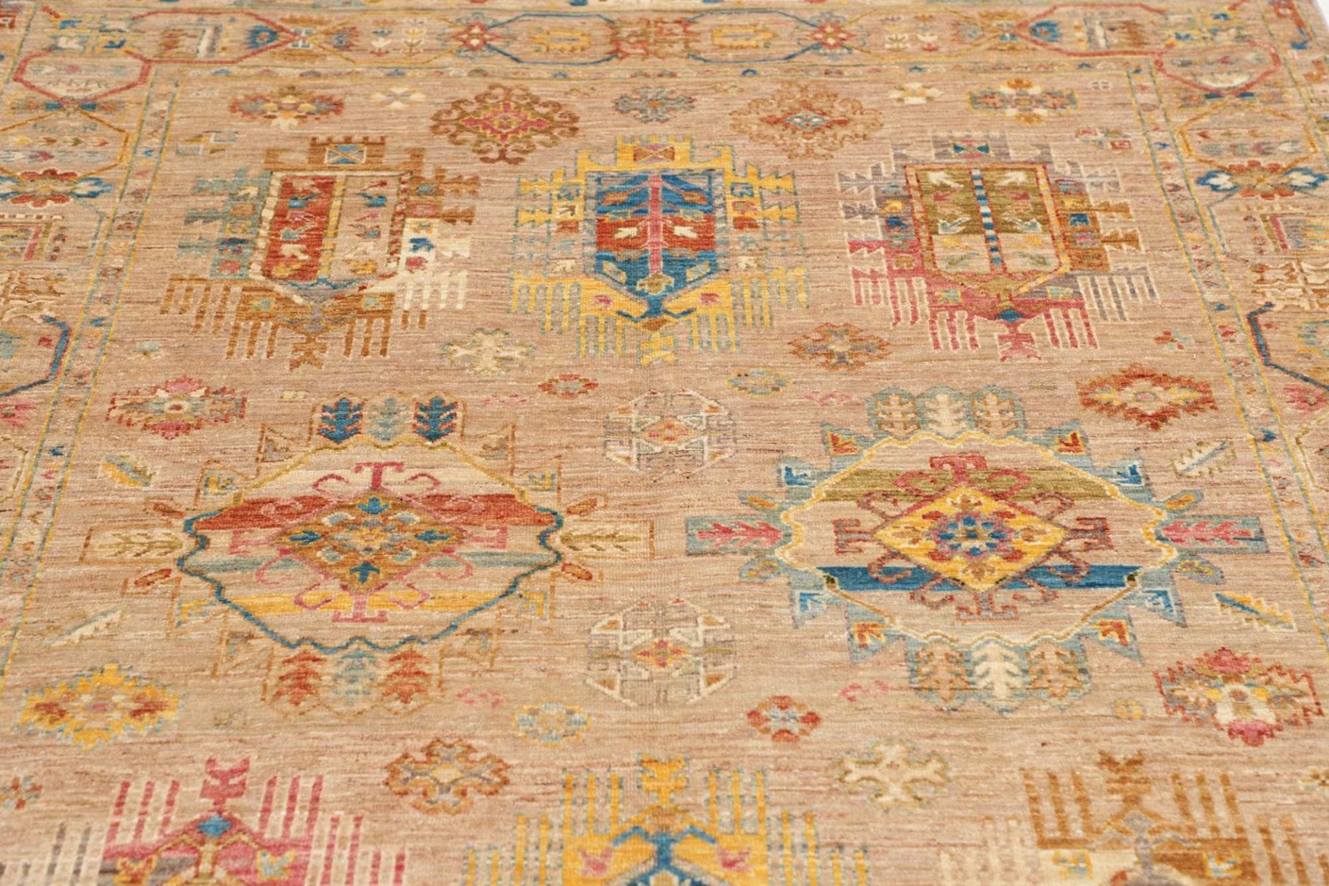 Samarkand Orientteppich 153 × 197 cm aus Wolle, handgeknüpft