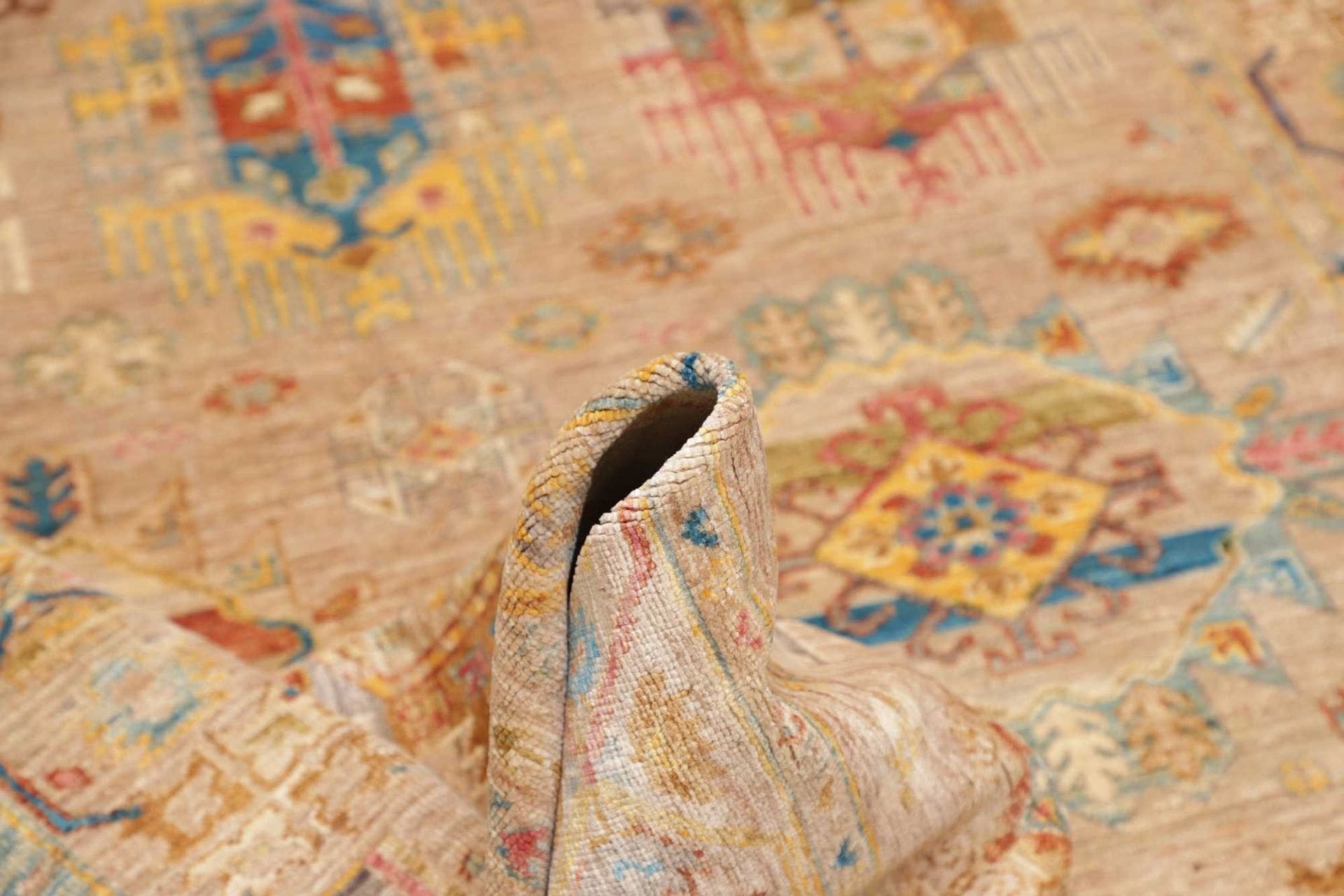 Samarkand Orientteppich 153 × 197 cm aus Wolle, handgeknüpft