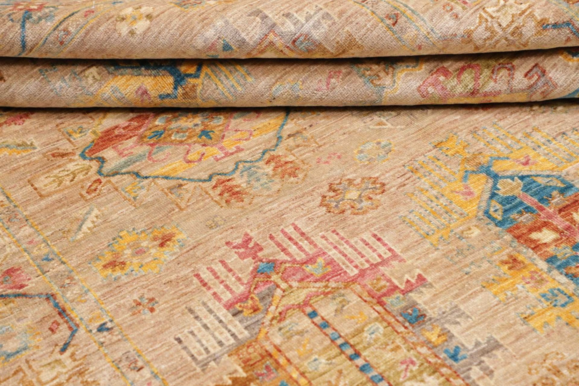 Samarkand Orientteppich 153 × 197 cm aus Wolle, handgeknüpft