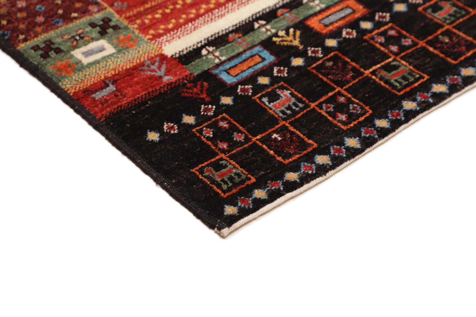 Handgeknüpfter Loribaft Orientteppich 122 × 186 cm
