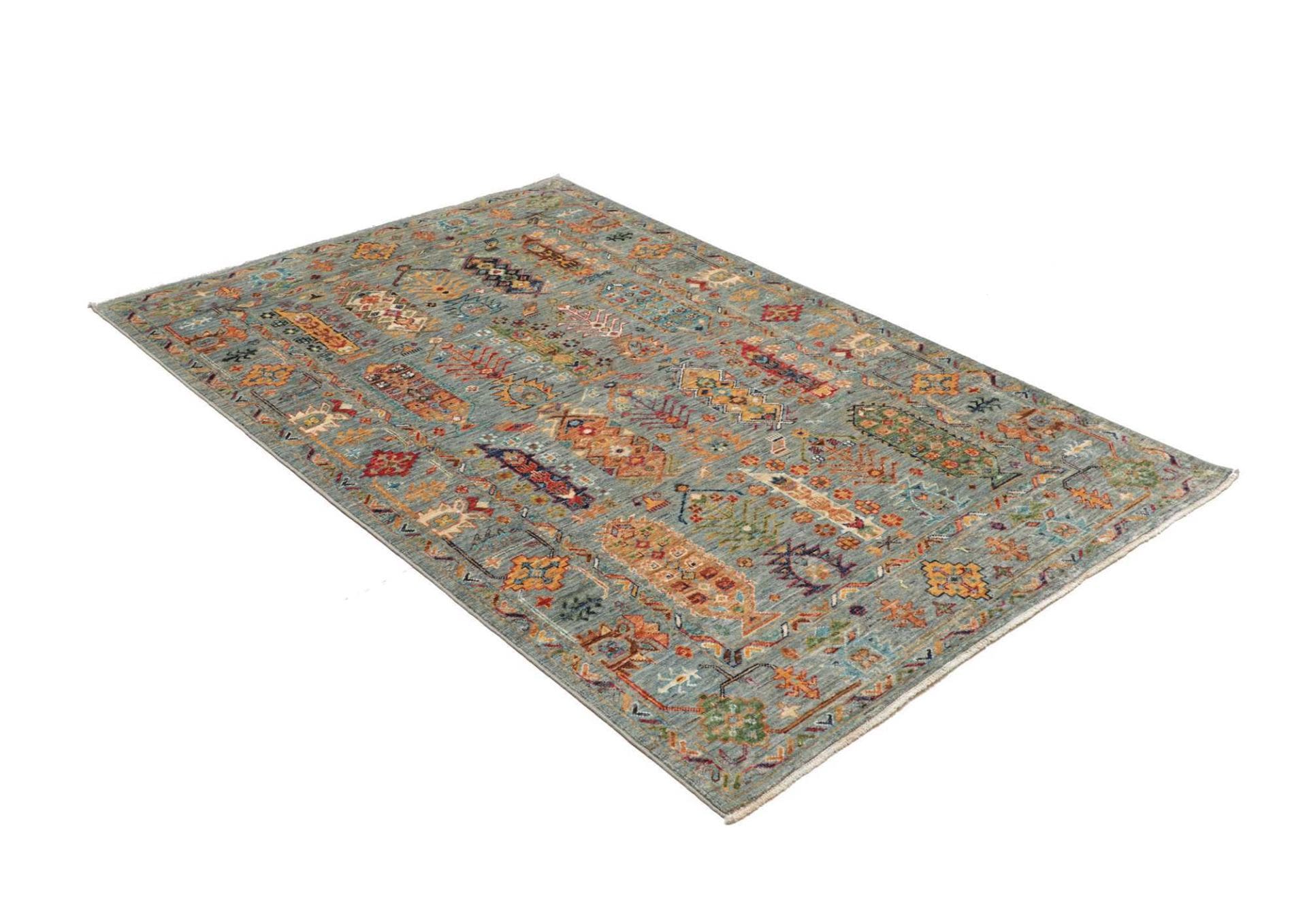 Samarkand Orientteppich aus Pakistan, 126 × 187 cm