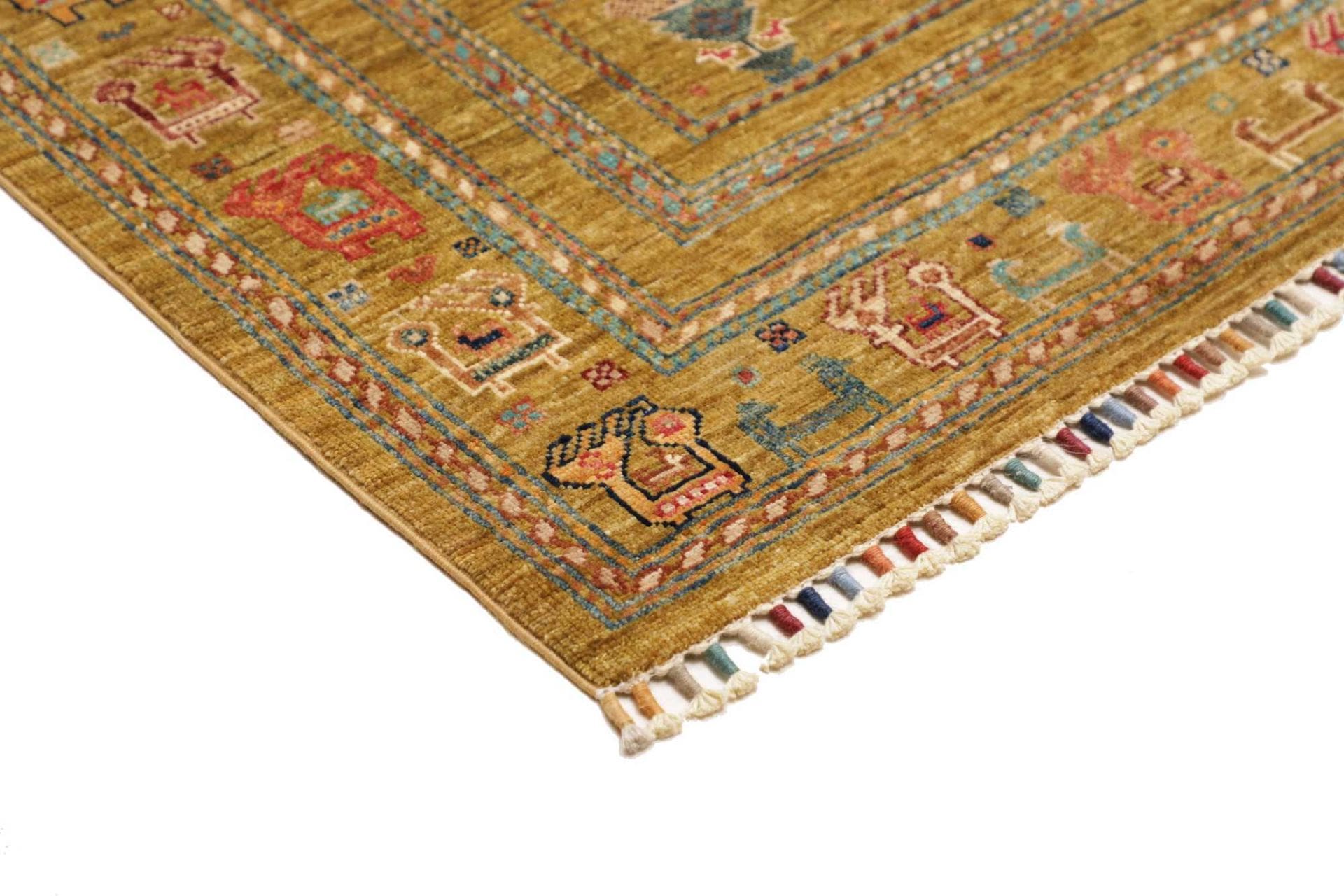 Handgeknüpfter Samarkand Orientteppich 153 × 206 cm