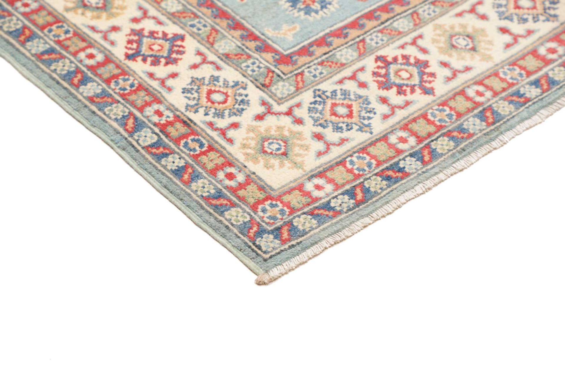 Handgeknüpfter Kazak Orientteppich, 124 × 186 cm, Wolle