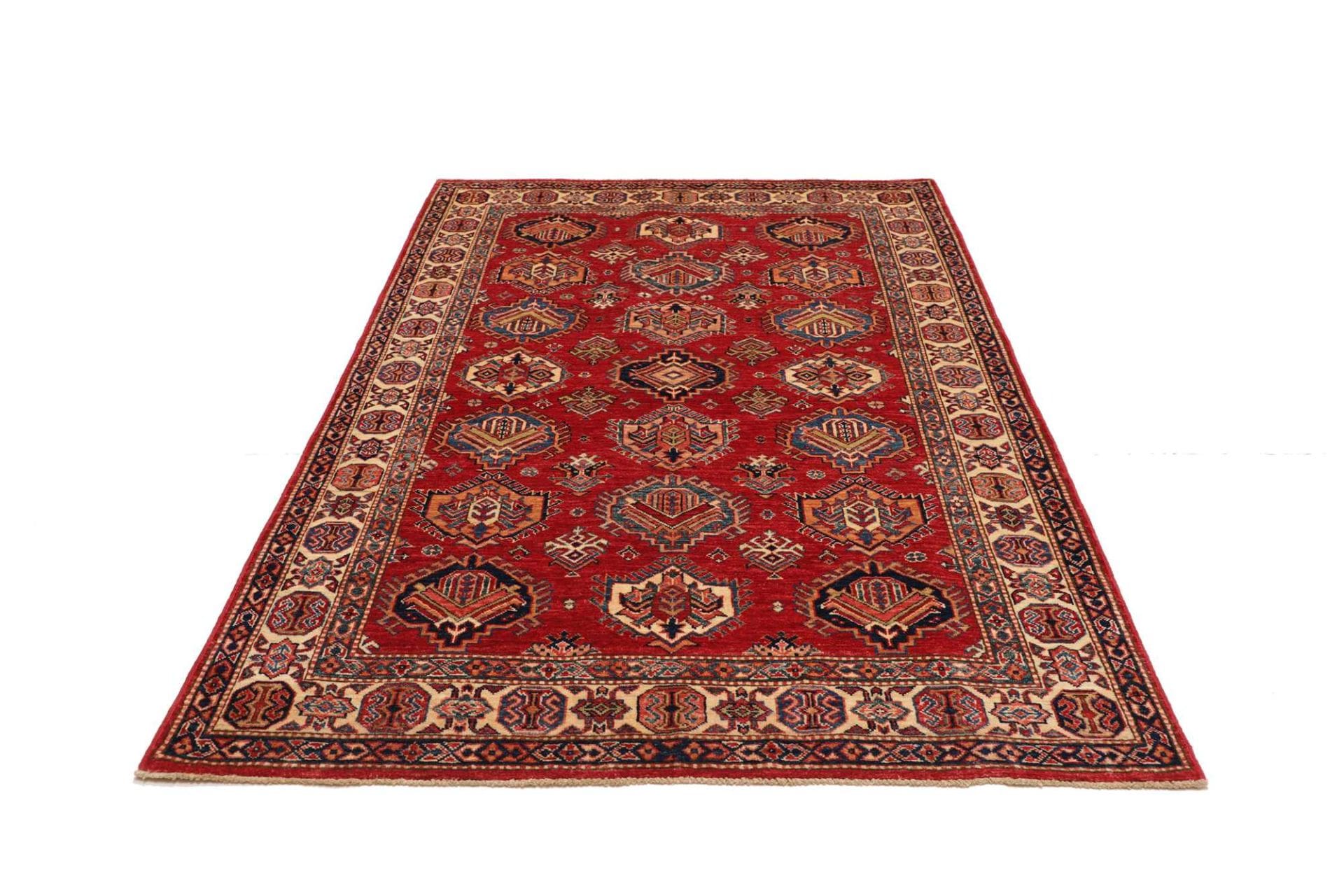 Kazak Orientteppich aus Pakistan, 146 × 205 cm