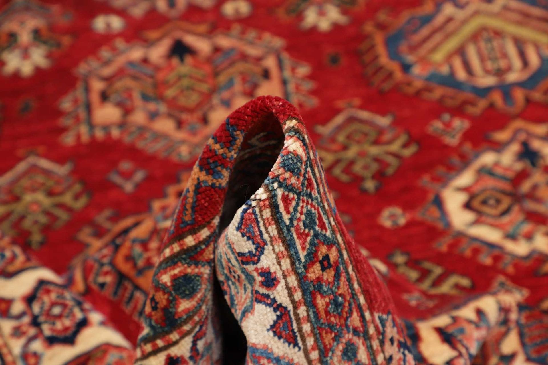 Kazak Orientteppich aus Pakistan, 146 × 205 cm