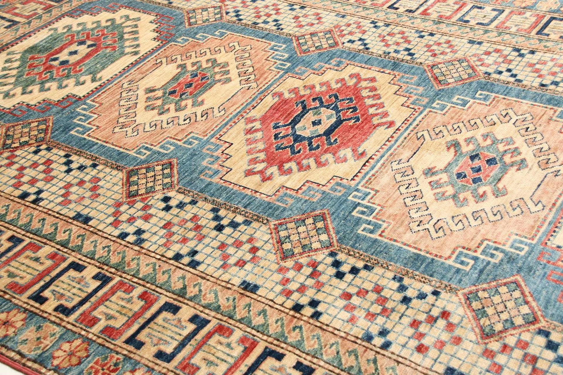 Handgeknüpfter Kazak Orientteppich, 149 × 205 cm, Wolle
