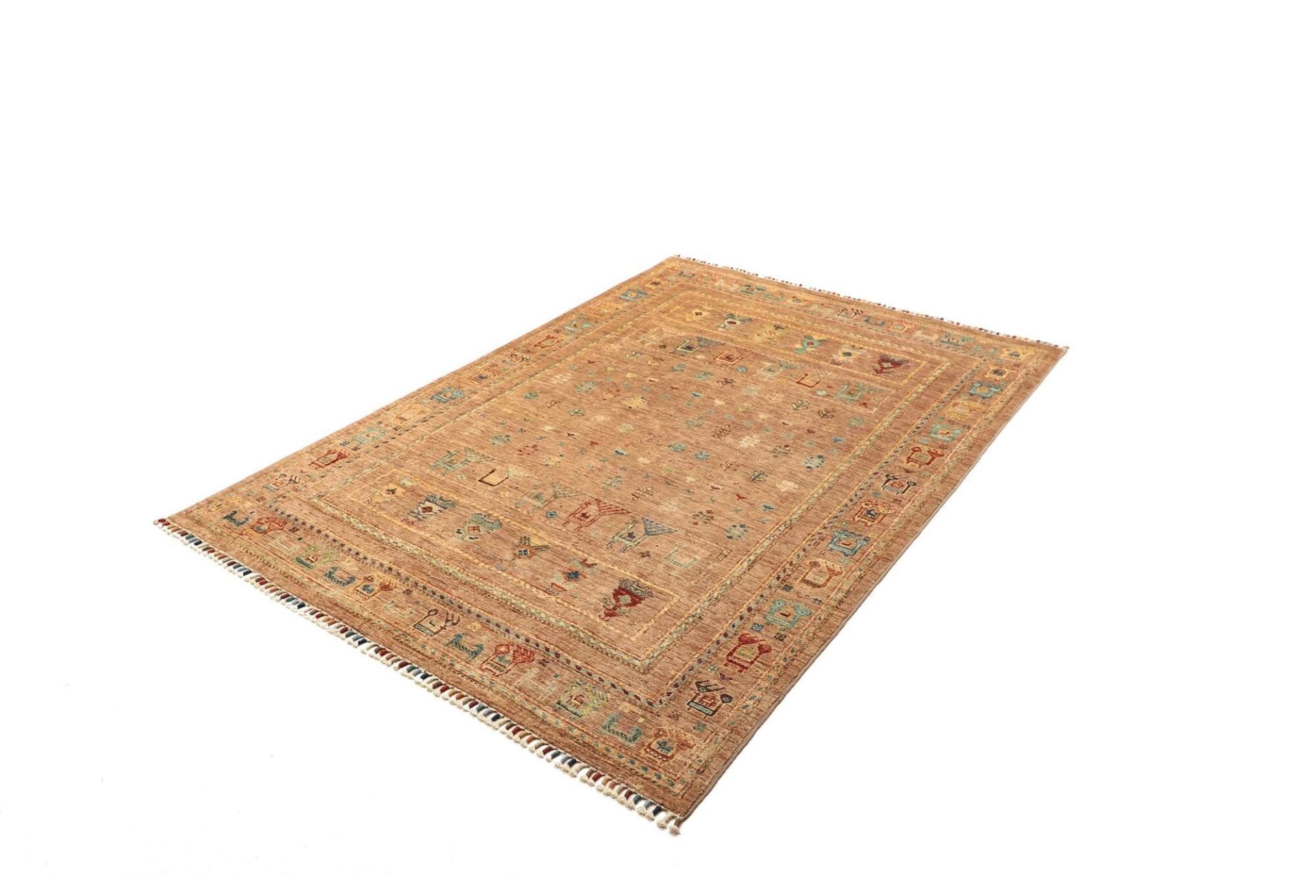 Handgeknüpfter Samarkand Orientteppich 149 × 205 cm