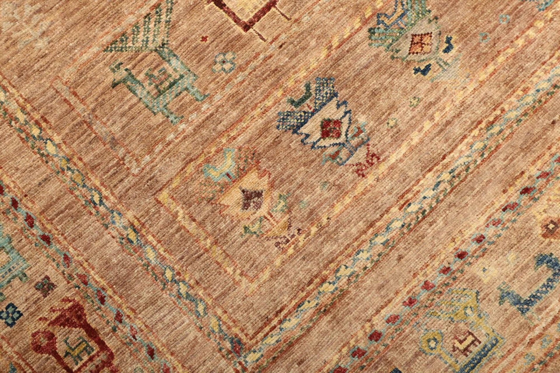 Handgeknüpfter Samarkand Orientteppich 149 × 205 cm