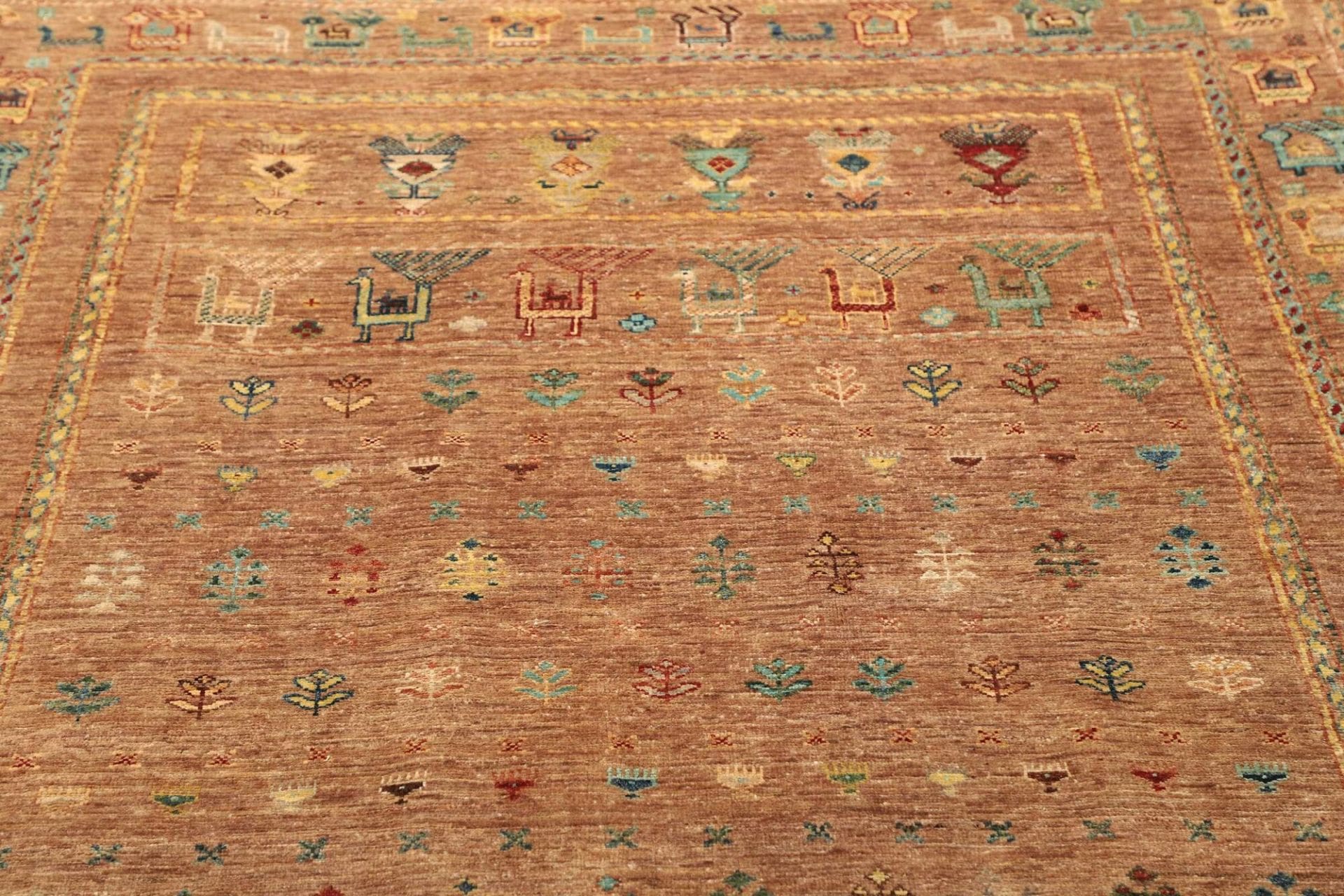 Handgeknüpfter Samarkand Orientteppich 149 × 205 cm