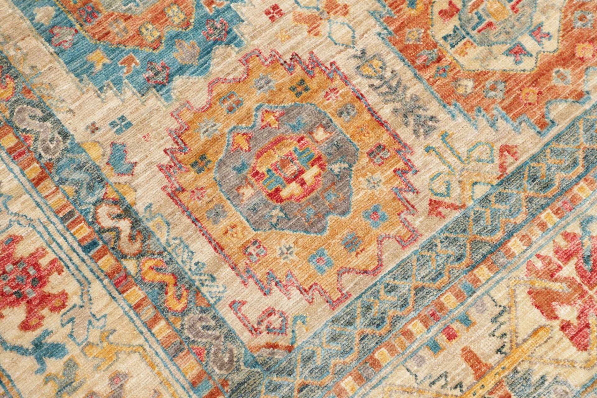 Handgeknüpfter Samarkand Orientteppich 150 × 198 cm