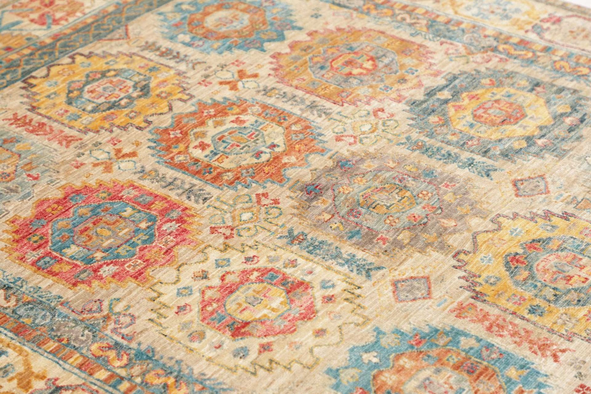 Handgeknüpfter Samarkand Orientteppich 150 × 198 cm
