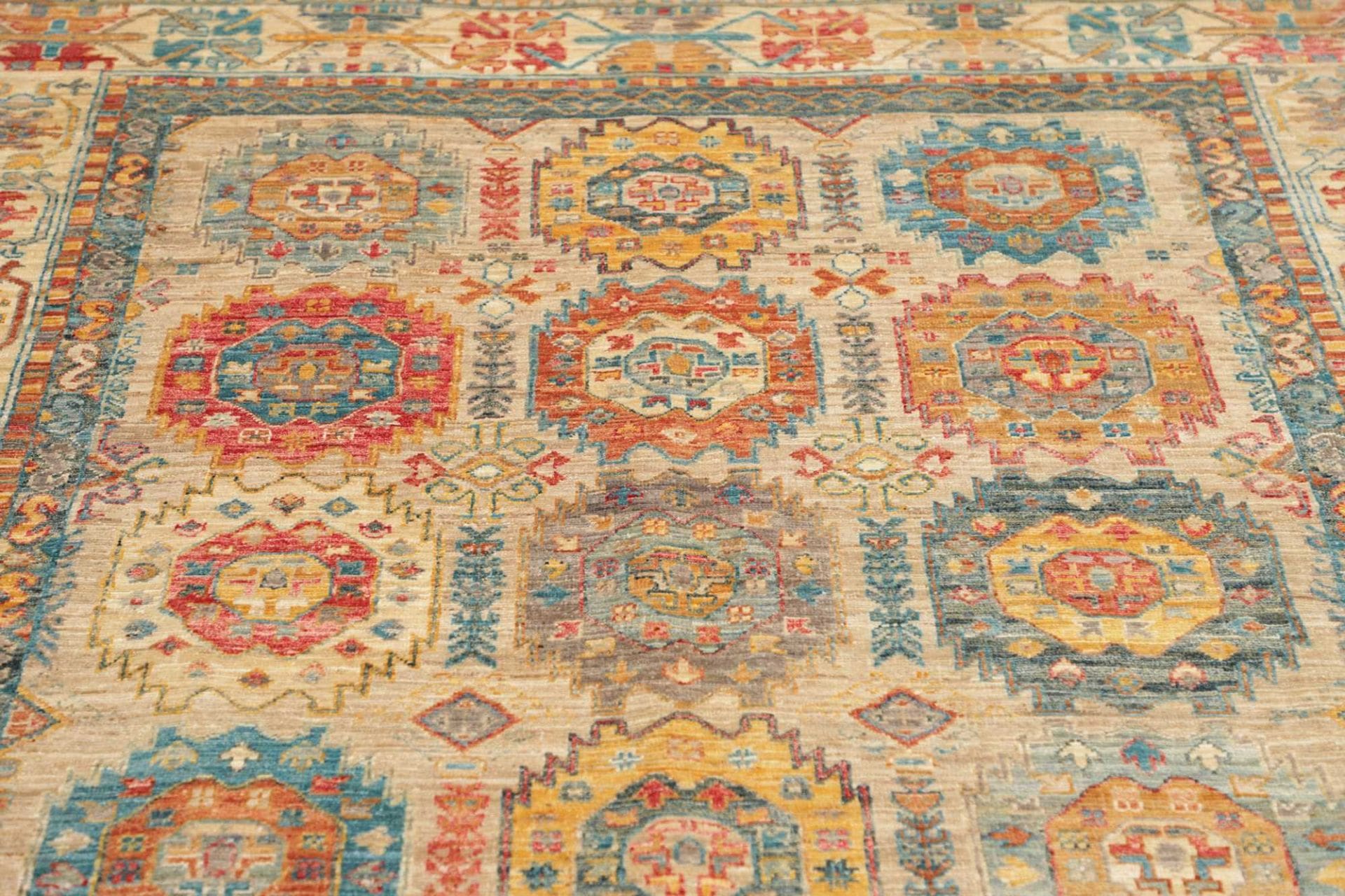 Handgeknüpfter Samarkand Orientteppich 150 × 198 cm