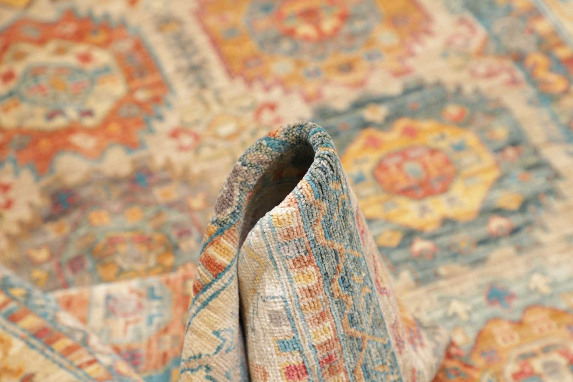 Handgeknüpfter Samarkand Orientteppich 150 × 198 cm