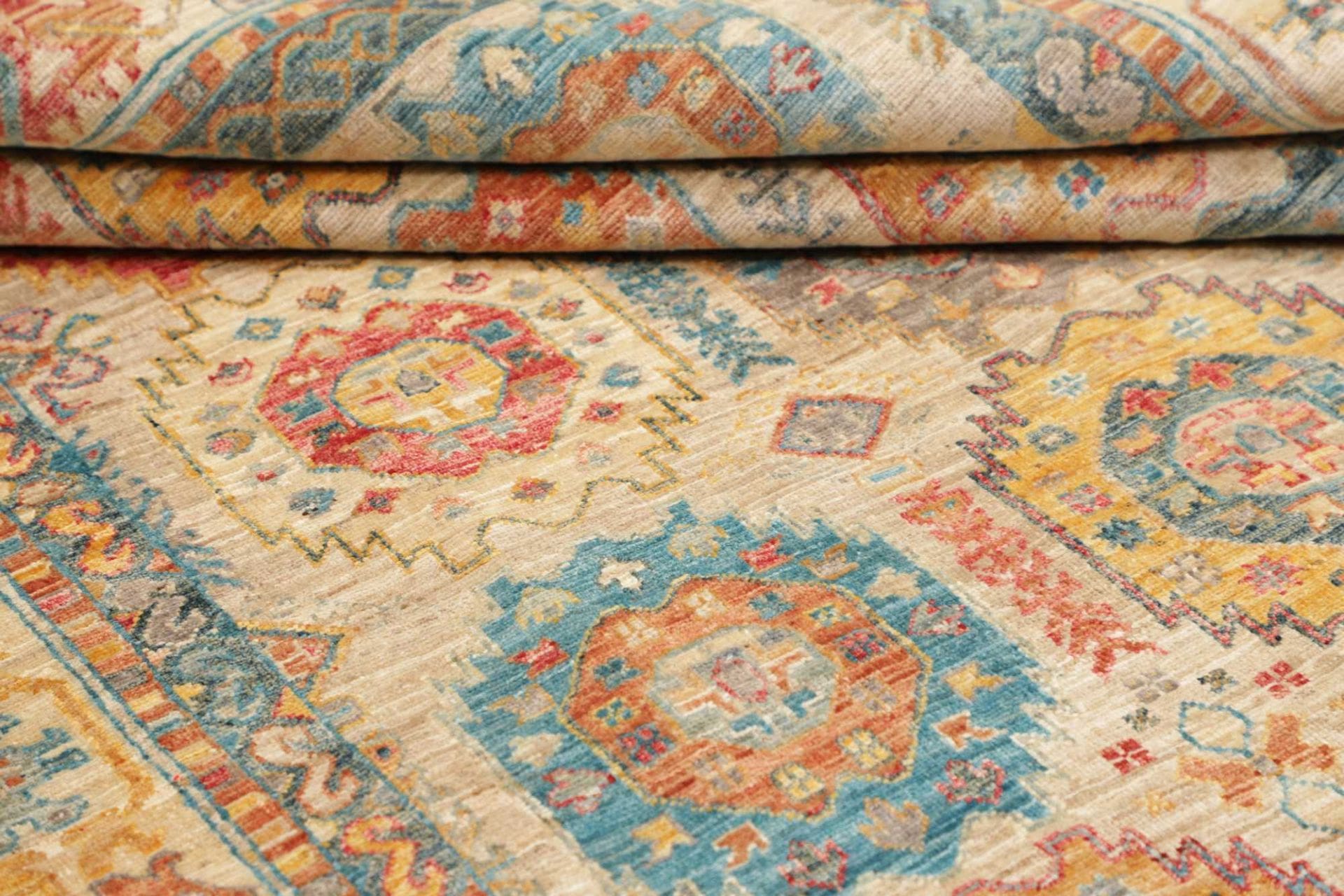 Handgeknüpfter Samarkand Orientteppich 150 × 198 cm
