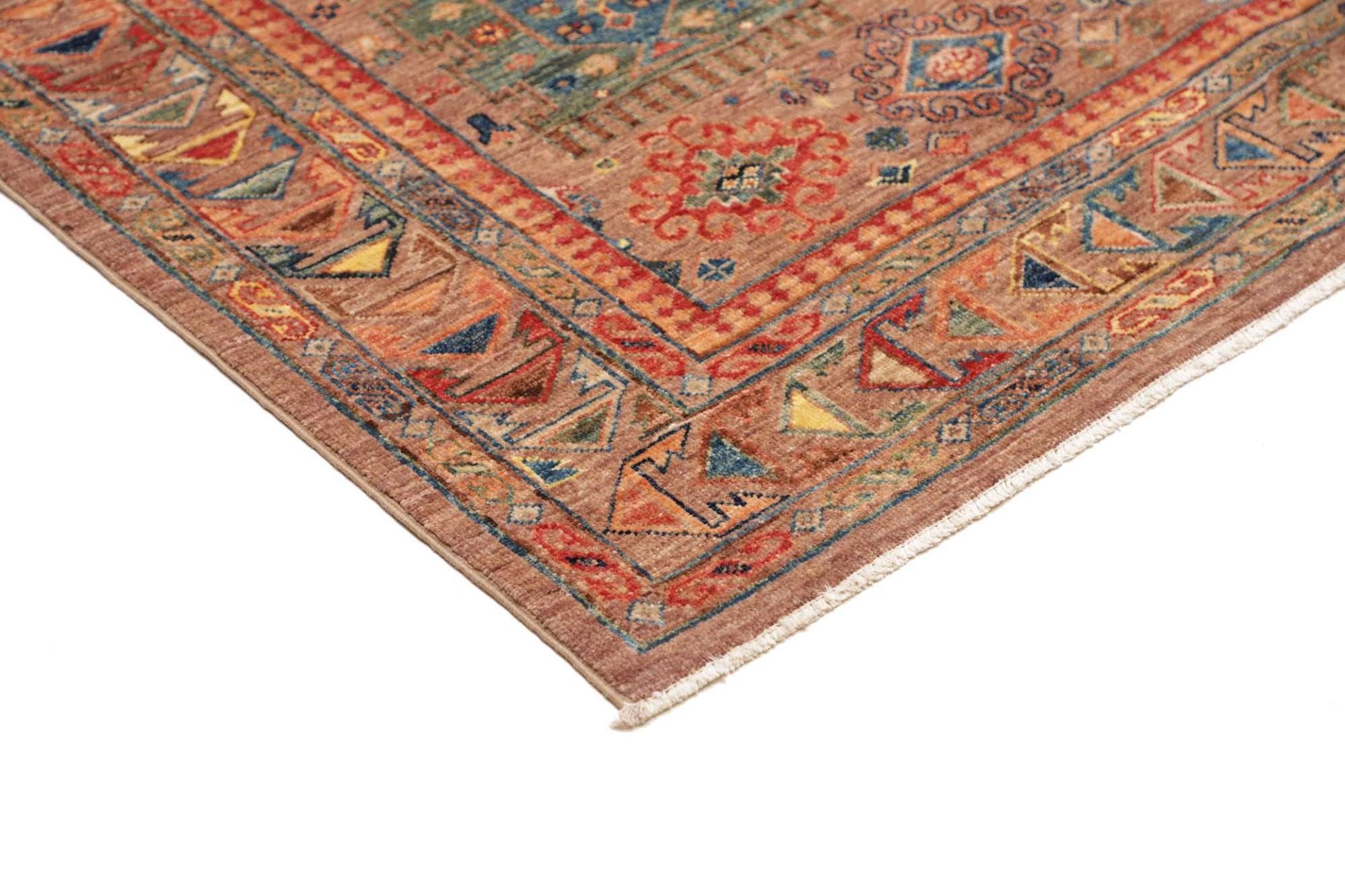 Handgeknüpfter Samarkand Orientteppich, 151 × 194 cm, Wolle