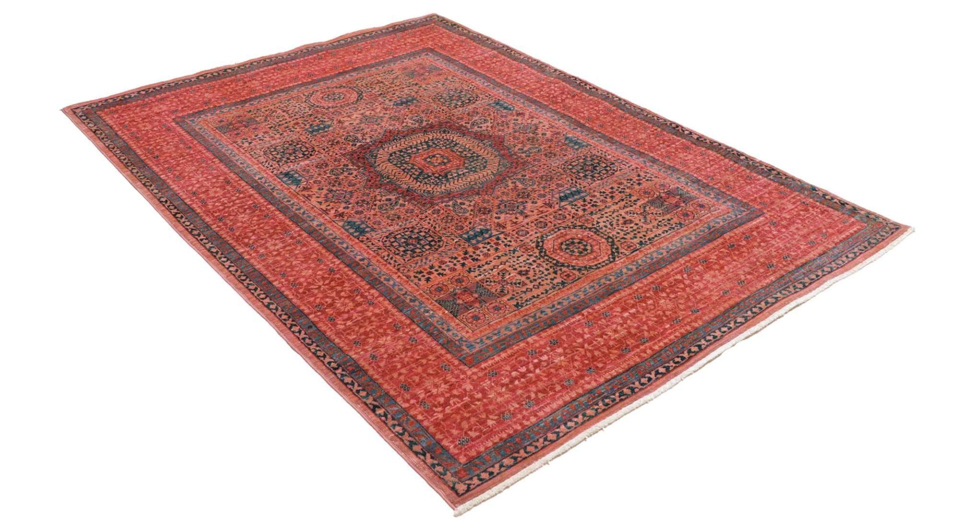 Handgeknüpfter Mamluk Orientteppich, 151 × 199 cm, Wolle