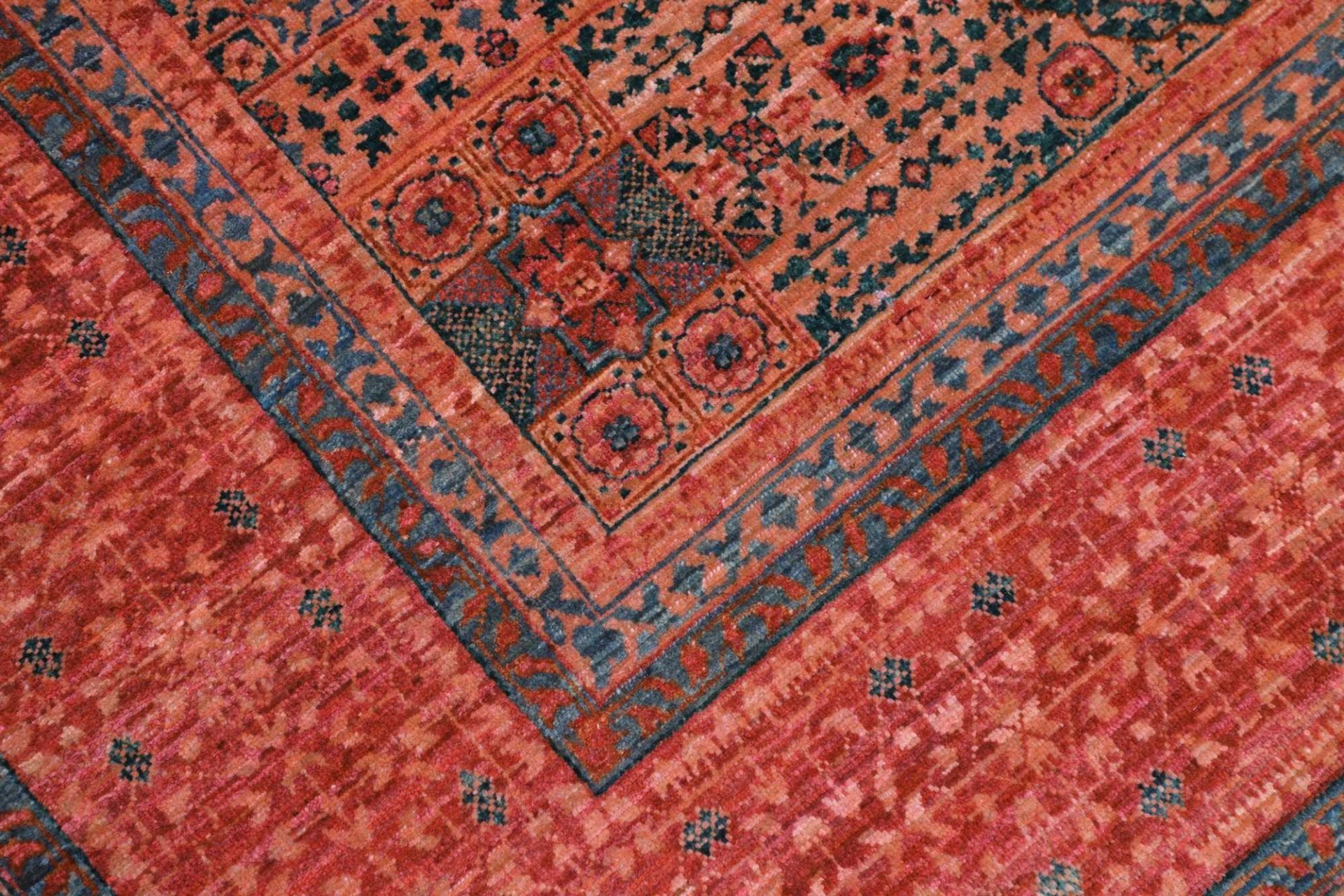 Handgeknüpfter Mamluk Orientteppich, 151 × 199 cm, Wolle