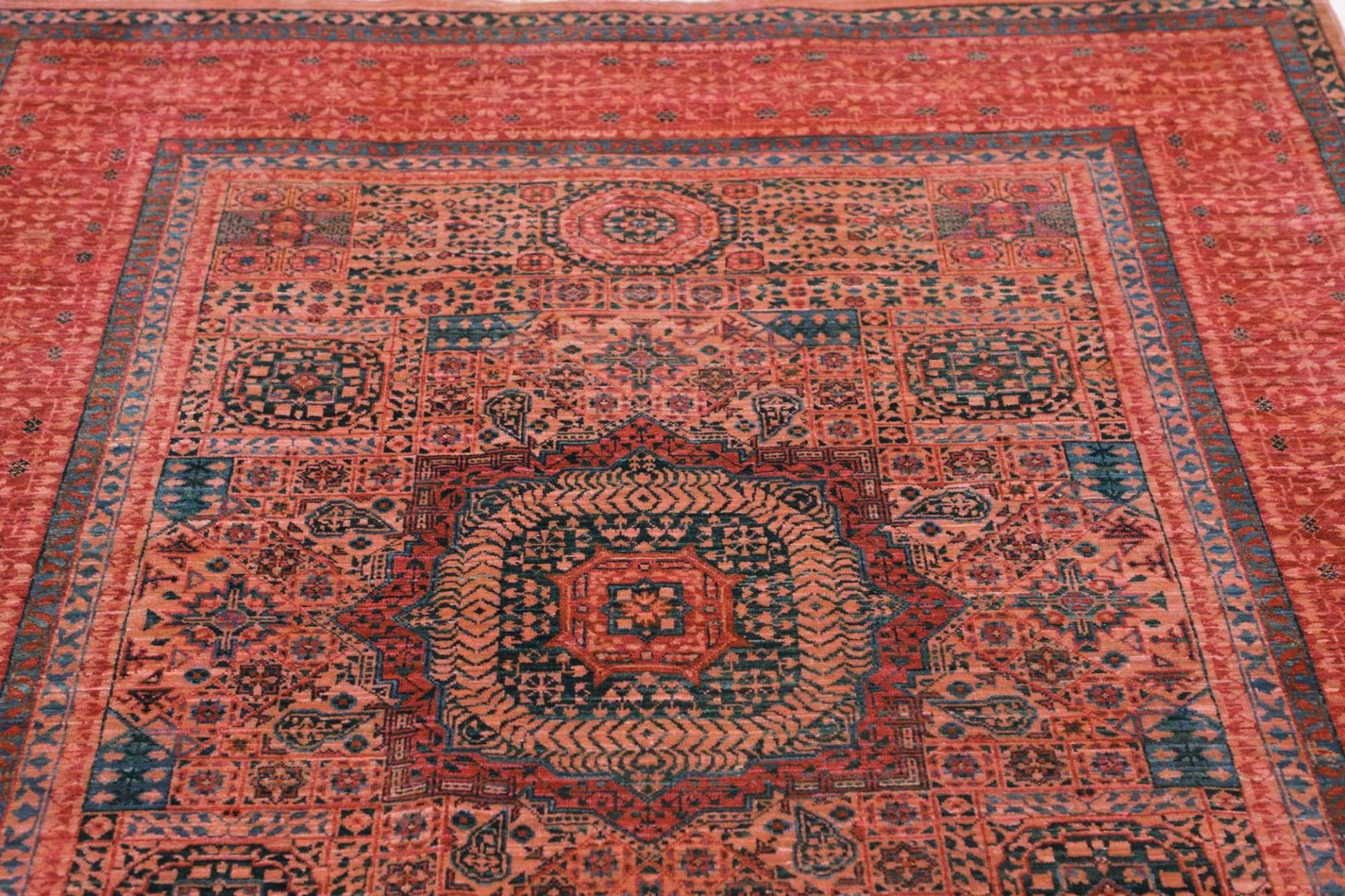 Handgeknüpfter Mamluk Orientteppich, 151 × 199 cm, Wolle