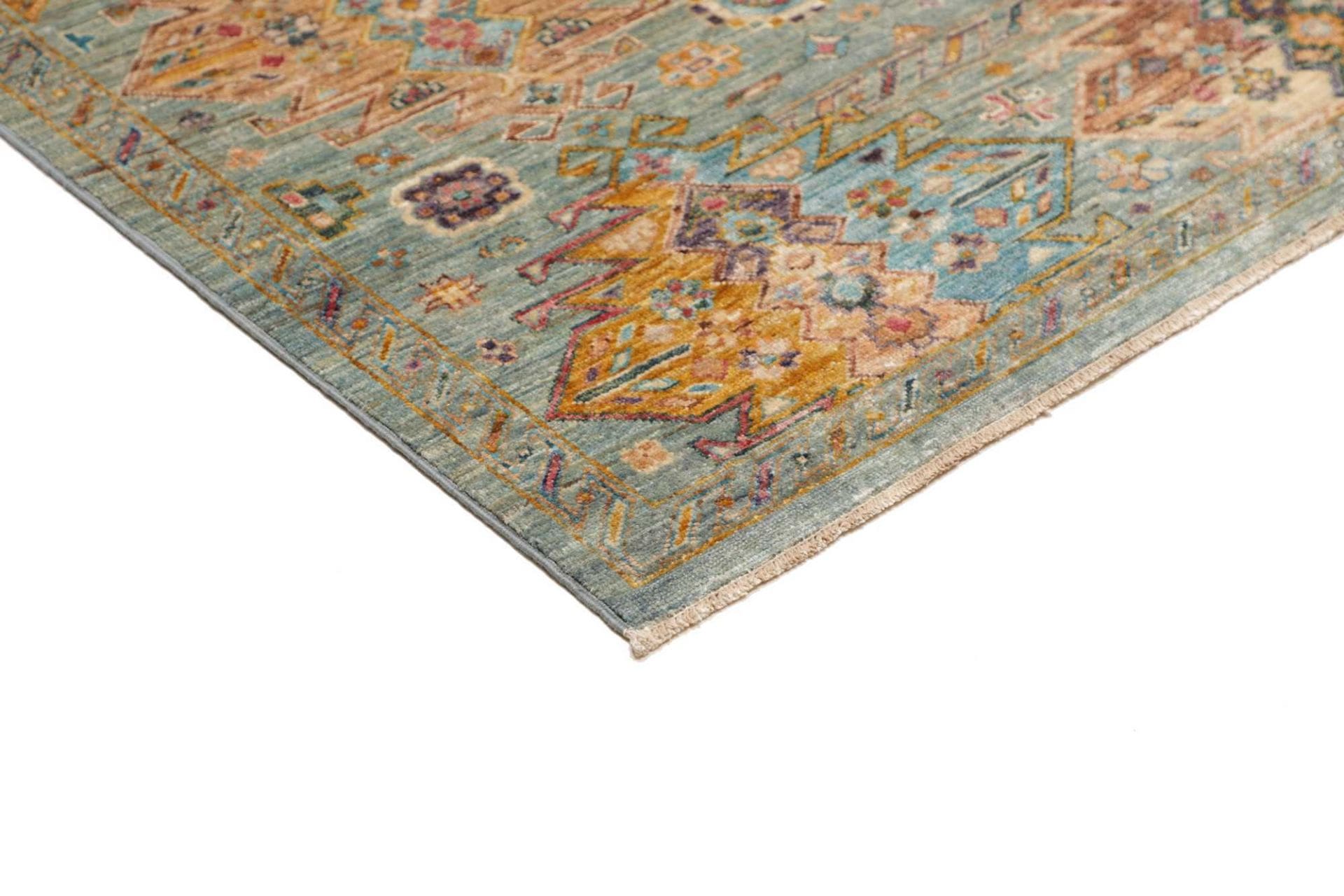 Samarkand Orientteppich 150 × 203 cm aus Wolle, handgeknüpft