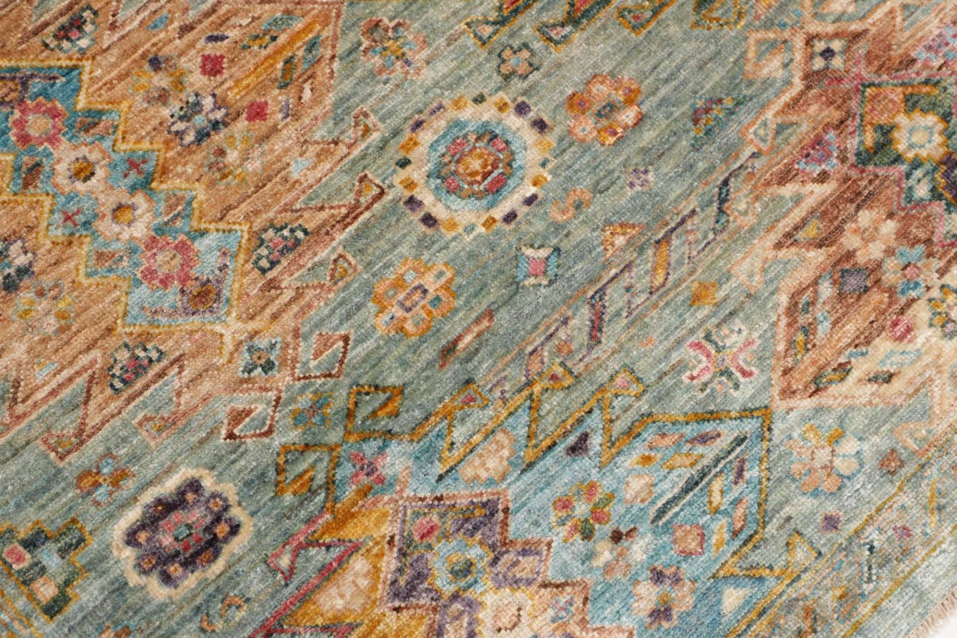 Samarkand Orientteppich 150 × 203 cm aus Wolle, handgeknüpft