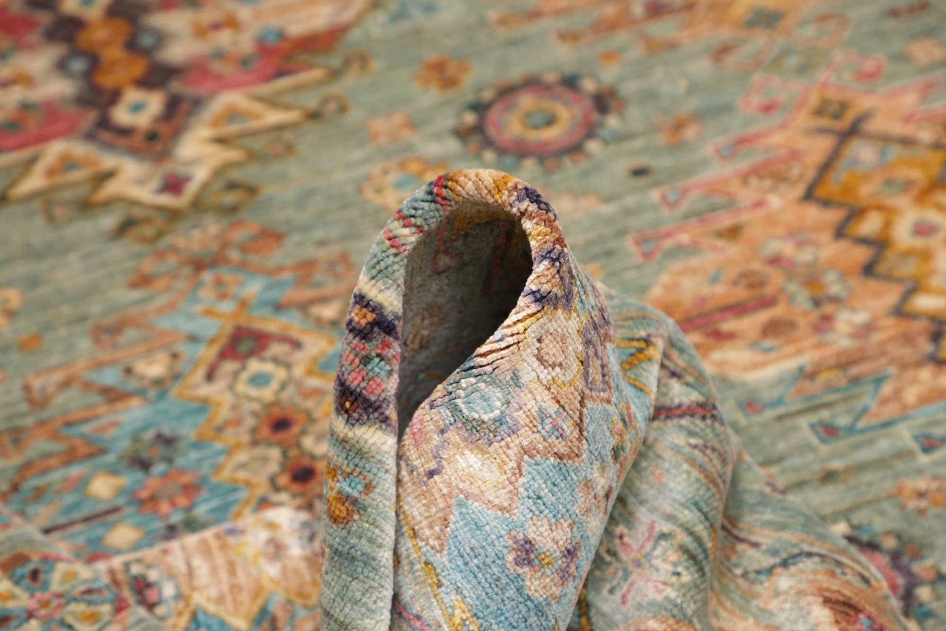 Samarkand Orientteppich 150 × 203 cm aus Wolle, handgeknüpft
