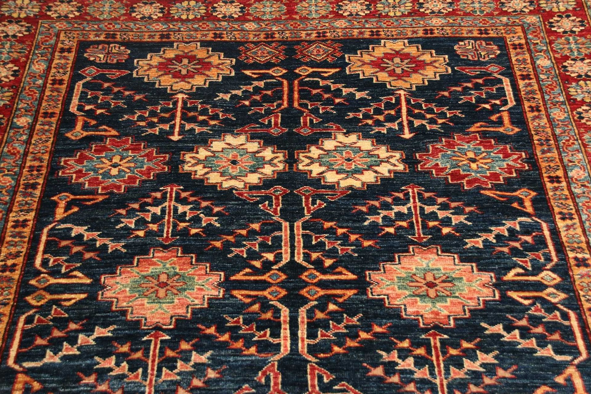 Handgeknüpfter Kazak Orientteppich 156 × 198 cm