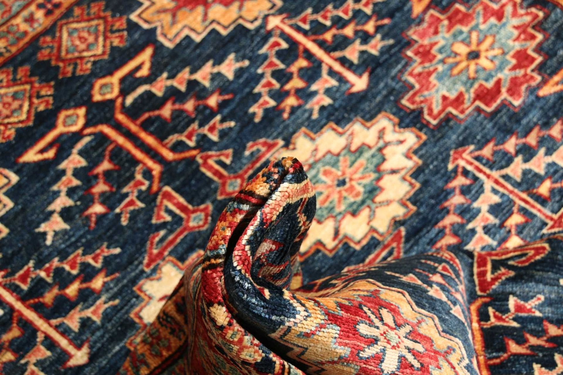 Handgeknüpfter Kazak Orientteppich 156 × 198 cm