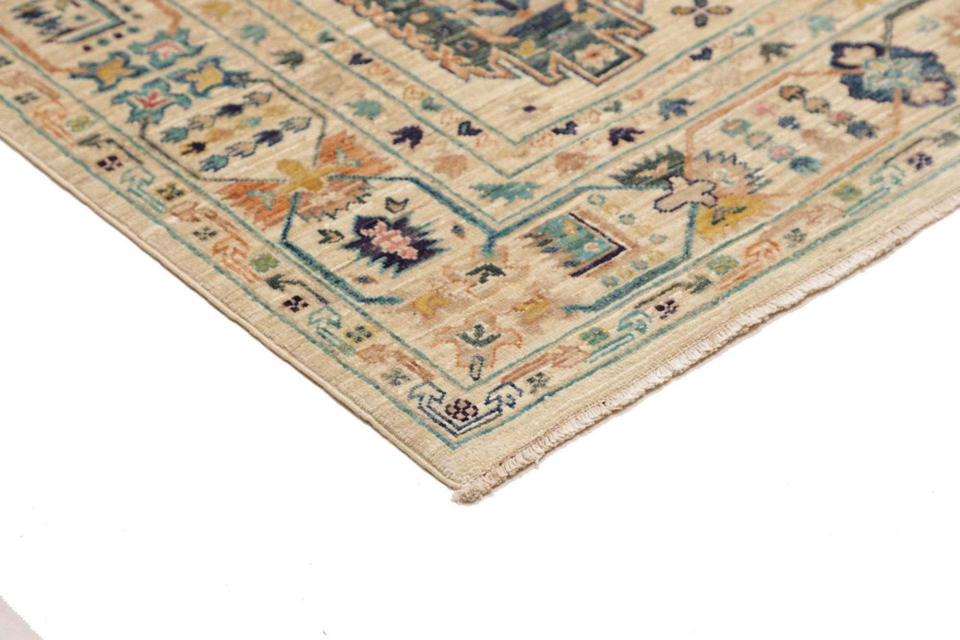 Handgeknüpfter Samarkand Orientteppich, 150 × 201 cm, Wolle