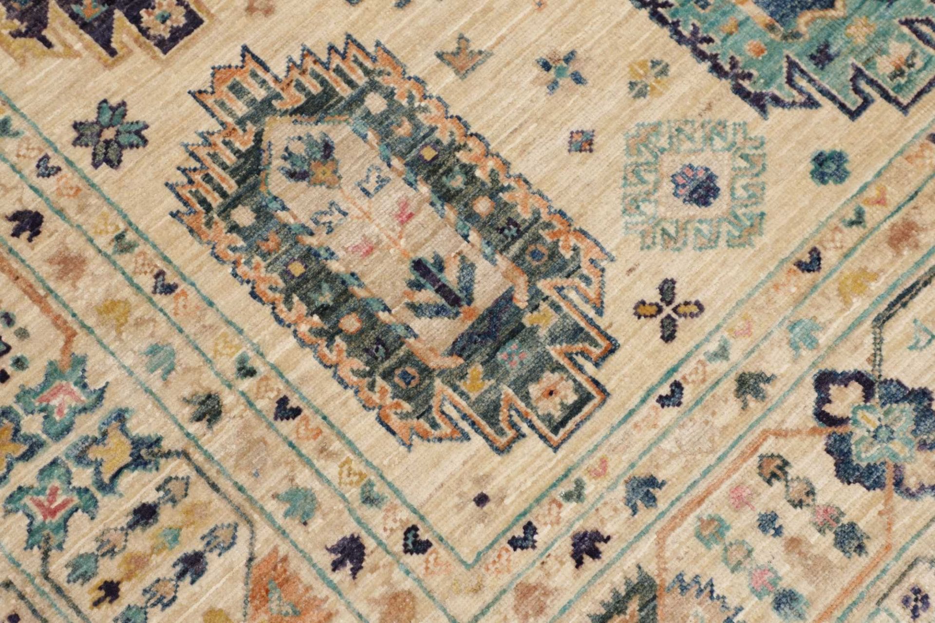 Handgeknüpfter Samarkand Orientteppich, 150 × 201 cm, Wolle