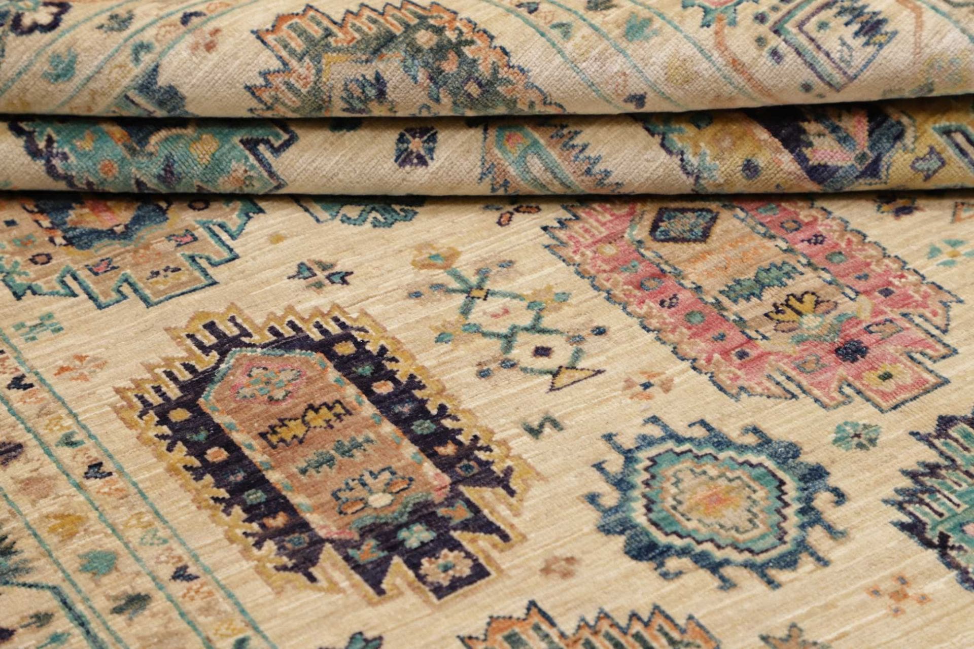 Handgeknüpfter Samarkand Orientteppich, 150 × 201 cm, Wolle