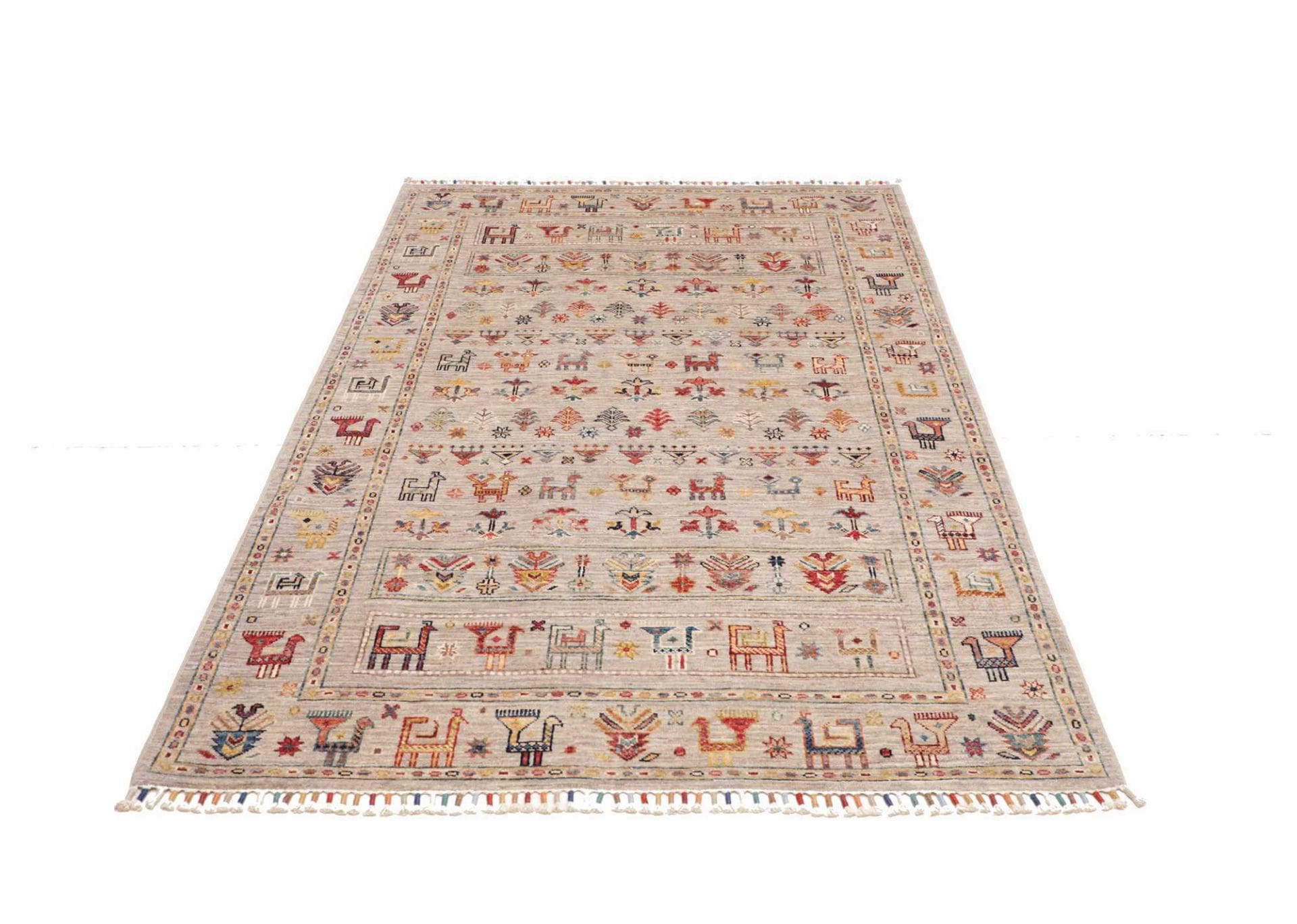 Samarkand Orientteppich aus Pakistan, 124 × 187 cm