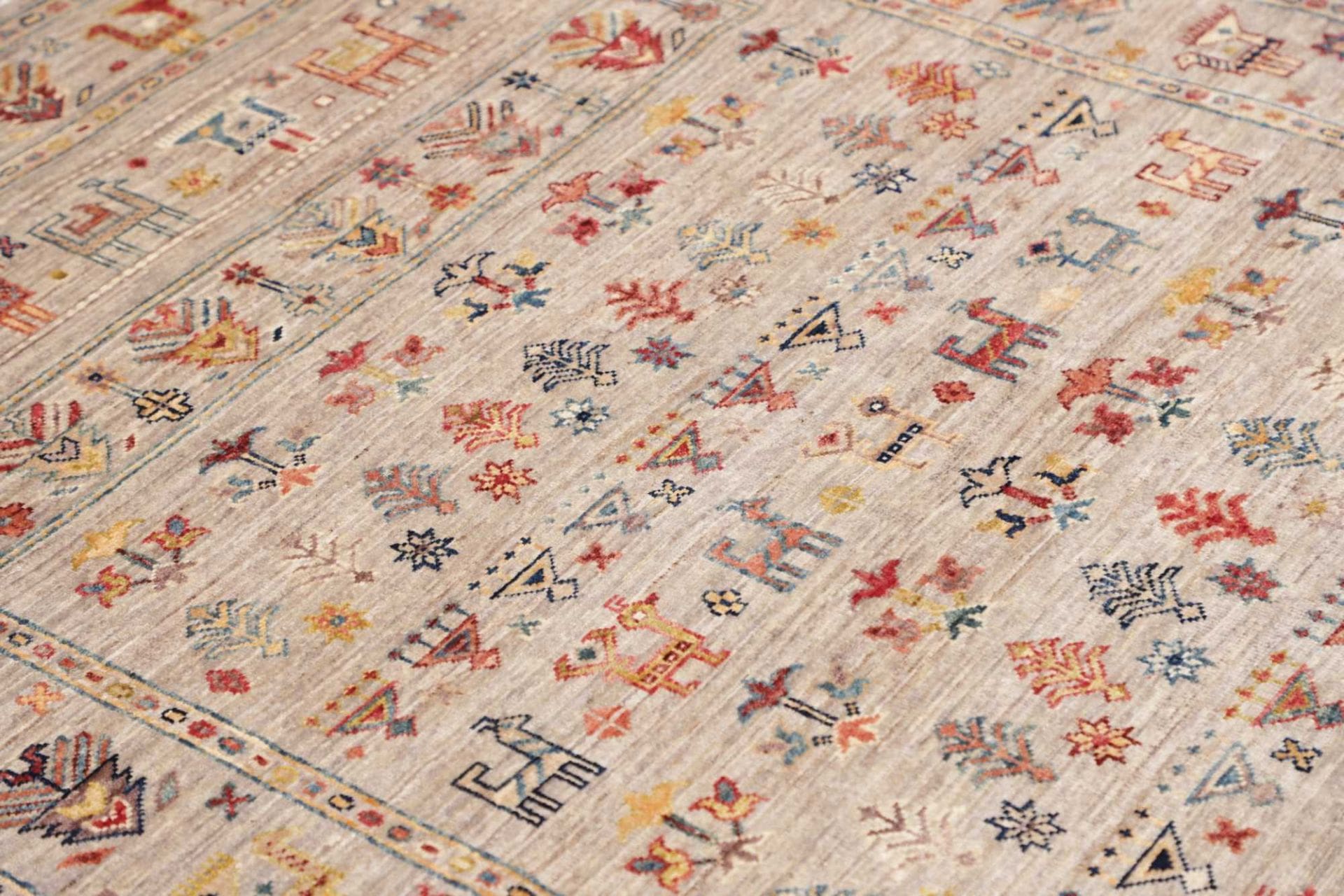 Samarkand Orientteppich aus Pakistan, 124 × 187 cm