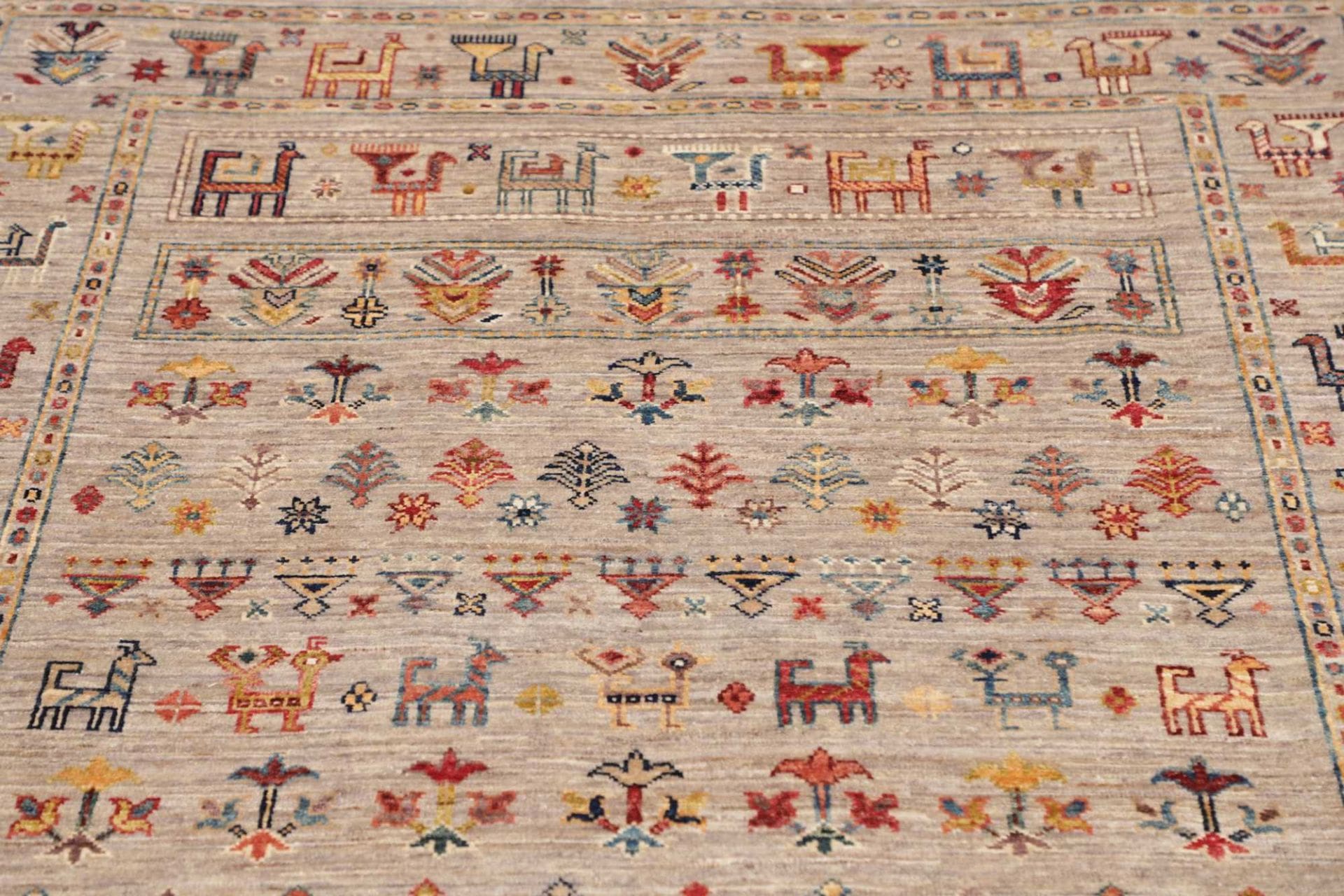 Samarkand Orientteppich aus Pakistan, 124 × 187 cm