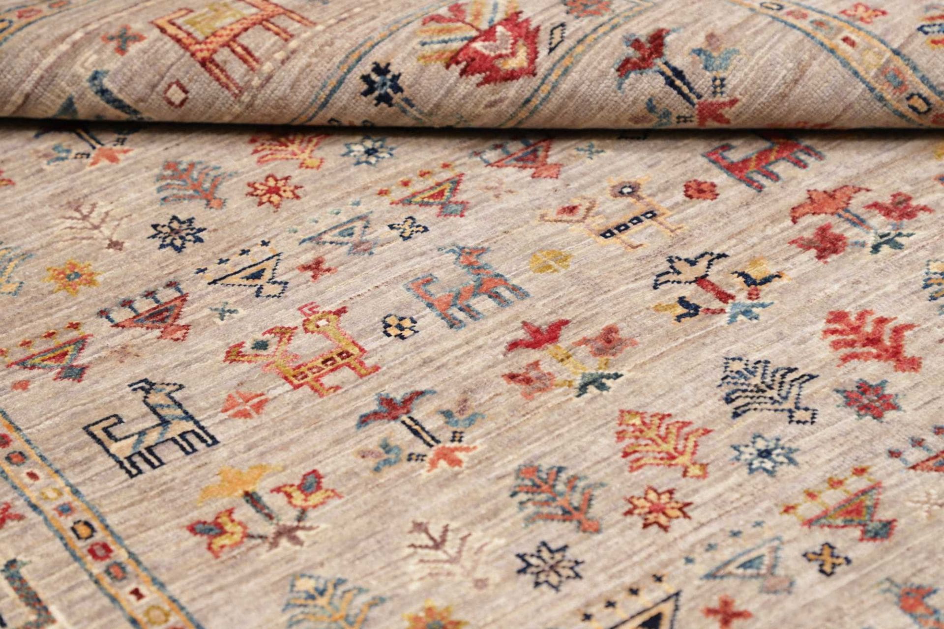 Samarkand Orientteppich aus Pakistan, 124 × 187 cm