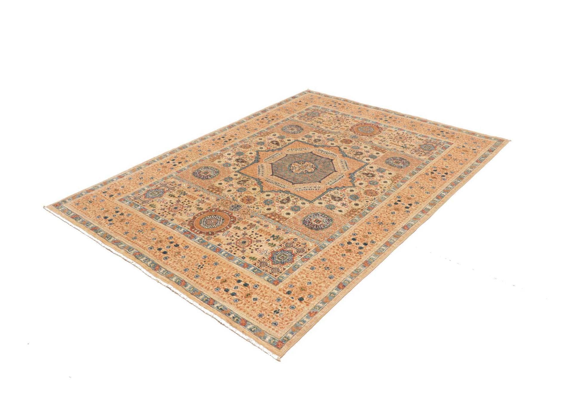 Mamluk Orientteppich aus Pakistan, 150 × 205 cm
