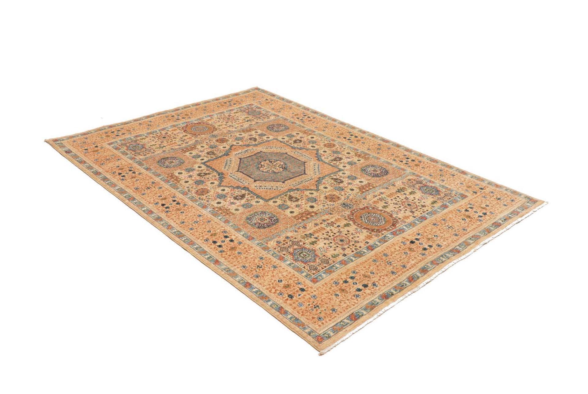 Mamluk Orientteppich aus Pakistan, 150 × 205 cm