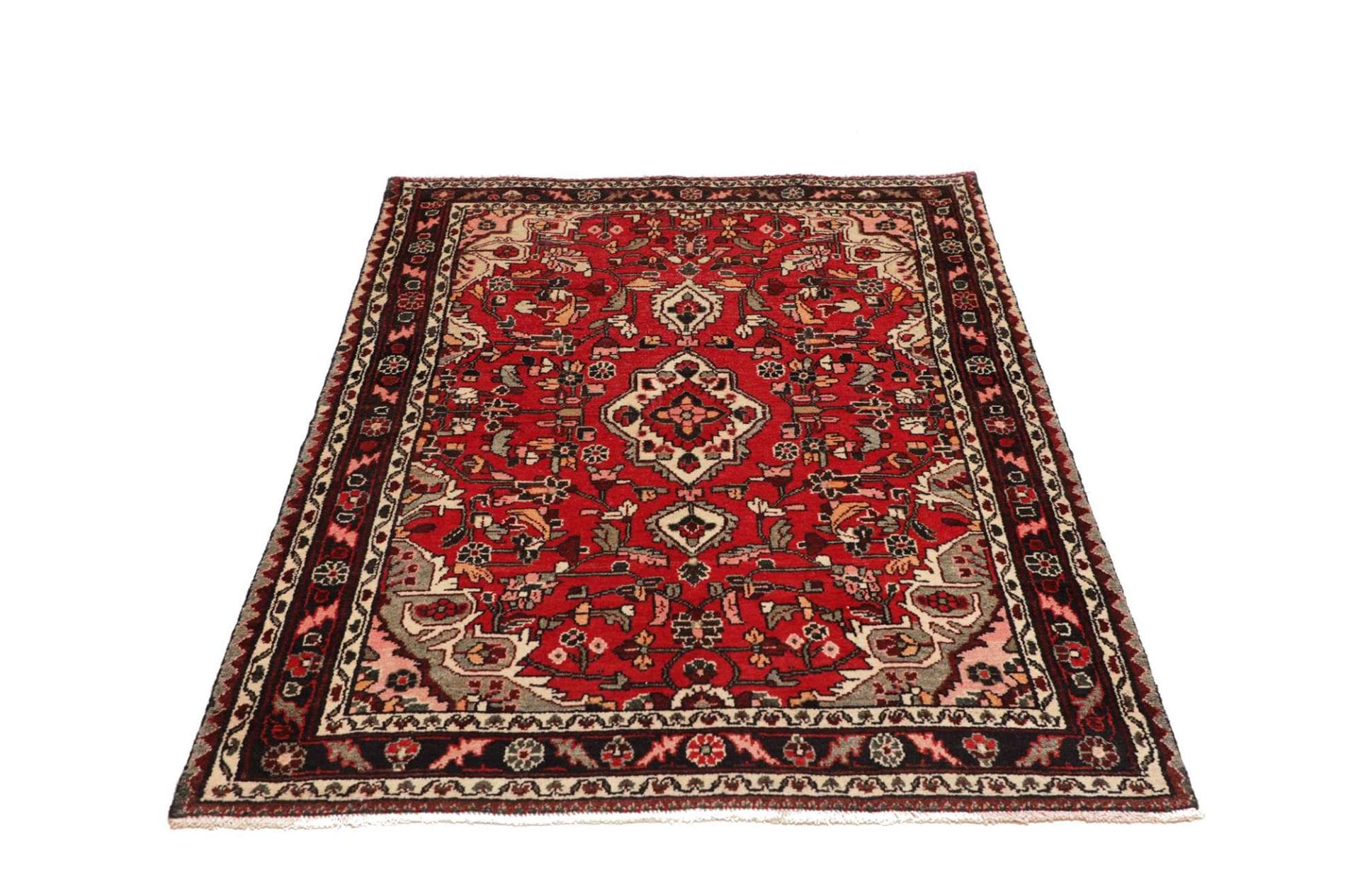 Hamadan Herati Perserteppich aus Iran, 111 × 155 cm