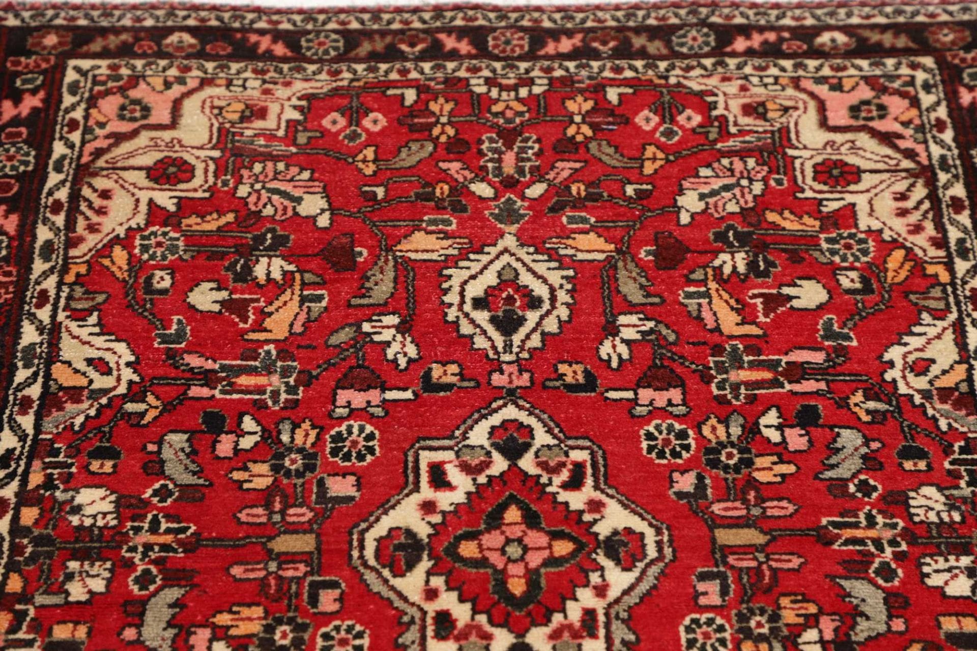 Hamadan Herati Perserteppich aus Iran, 111 × 155 cm