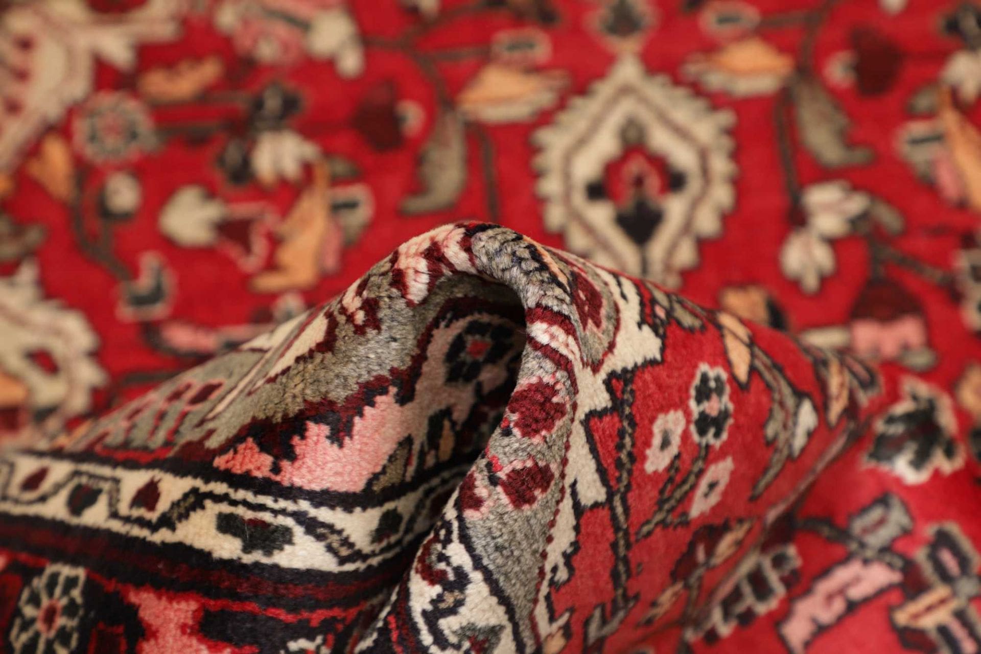 Hamadan Herati Perserteppich aus Iran, 111 × 155 cm