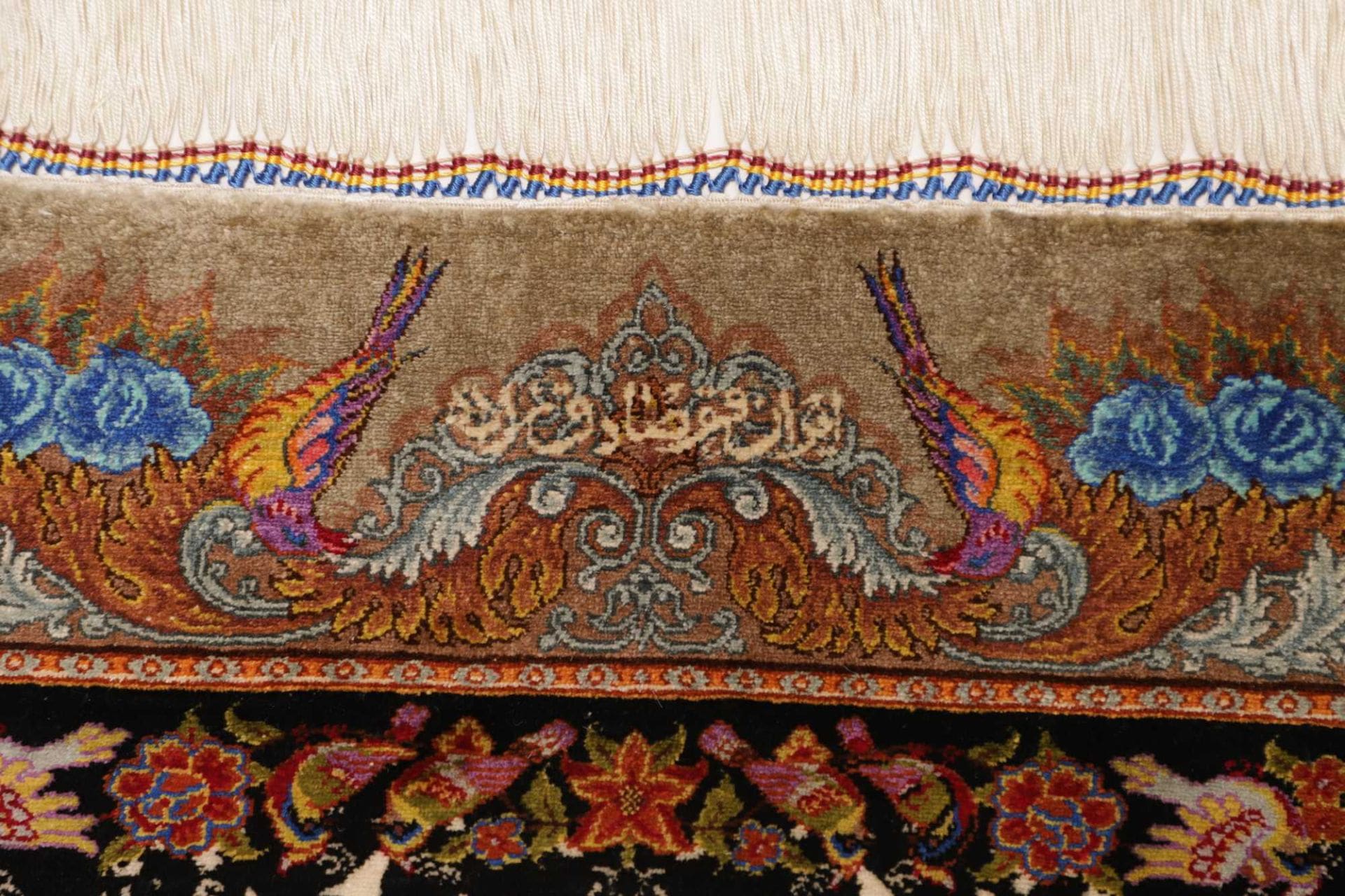 Handgeknüpfter Ghom Perserteppich 103 × 150 cm
