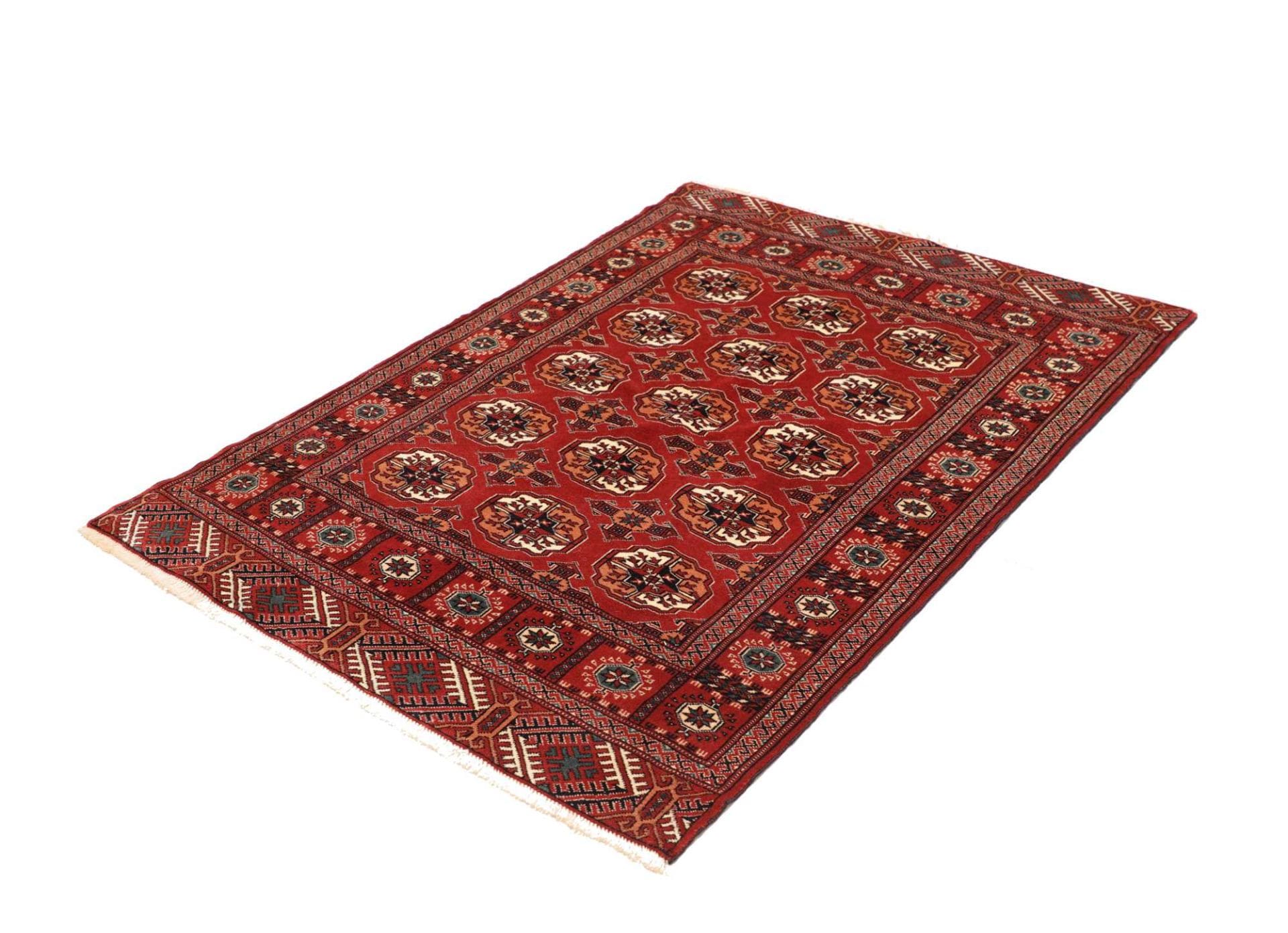 Turkmen Perserteppich aus Iran, 111 × 150 cm